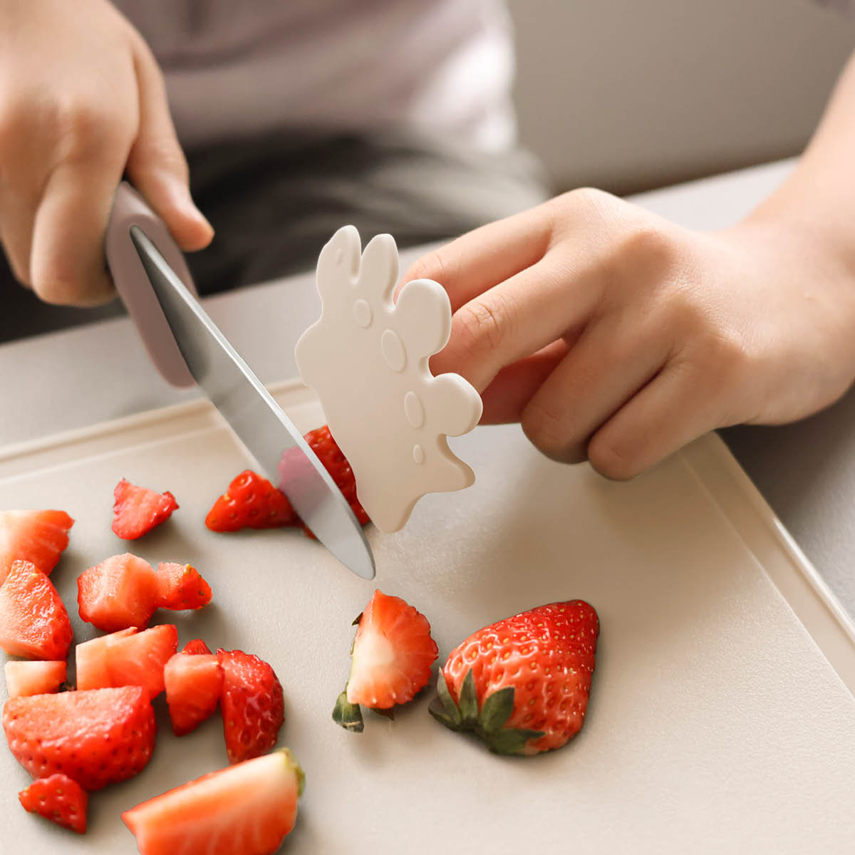 Modern House Chic Kids redskapssett 3 deler krem/brun