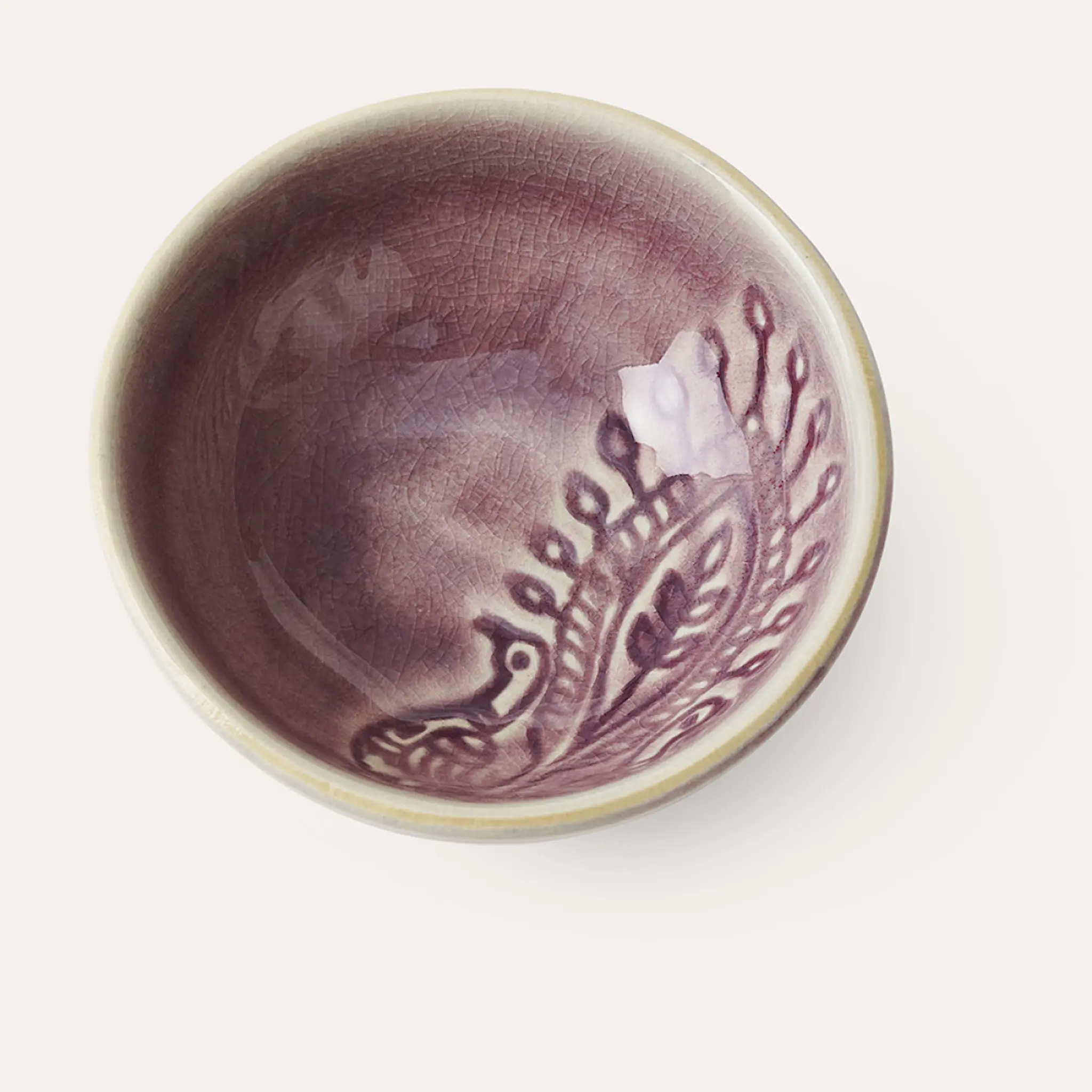 Sthål Arabesque dippskål 8 cm lavender