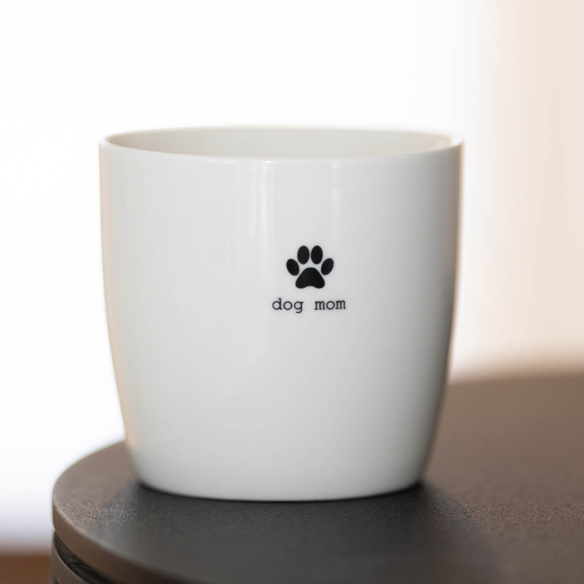 Sögne Home Mugg Dog mom 30 cl vit