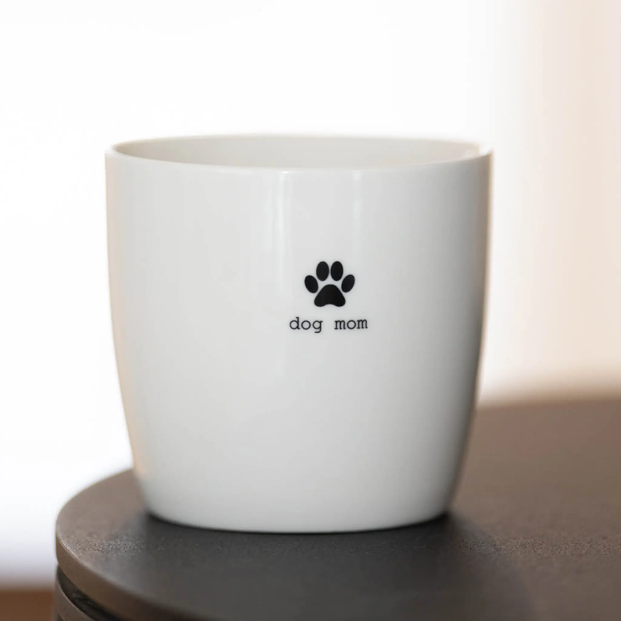 Sögne Home Mugg Dog mom 30 cl vit