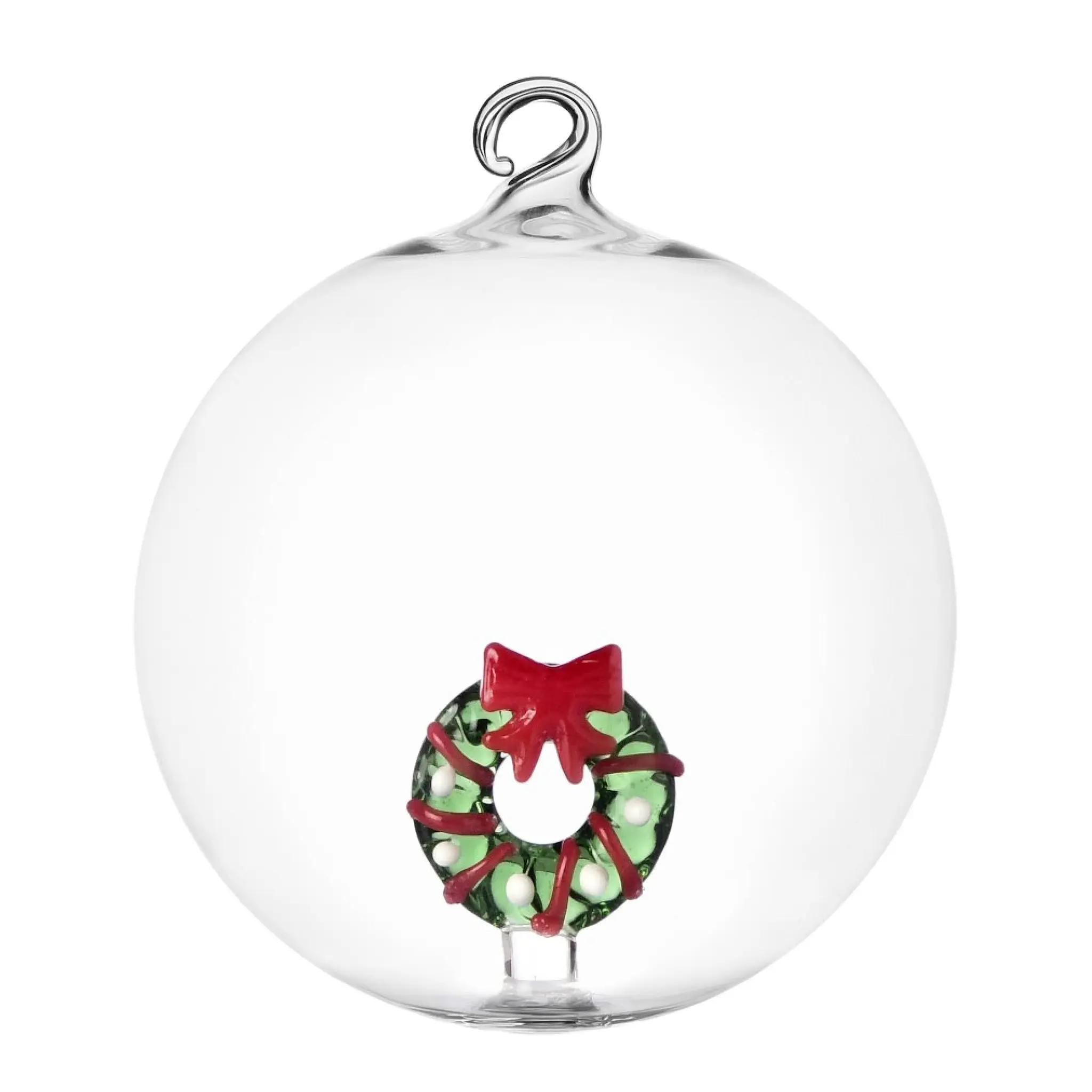 Ichendorf Milano Christmas Tales julekule glass 8 cm julekrans
