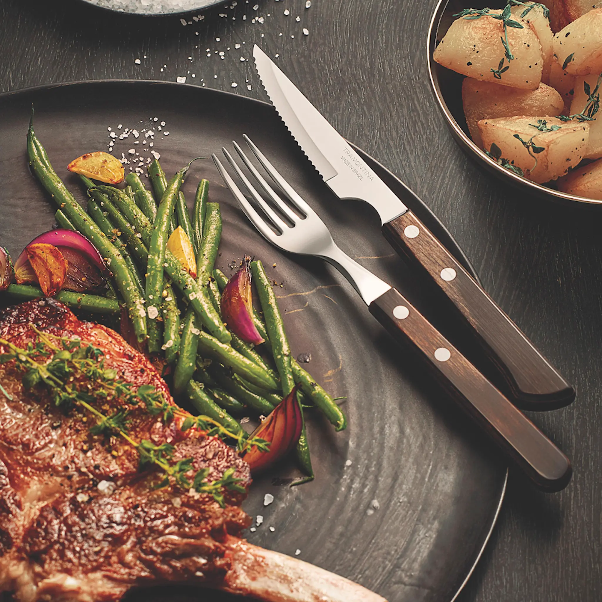 Tramontina Churrasco Knivar & Gafflar Grillbestick 12 delar