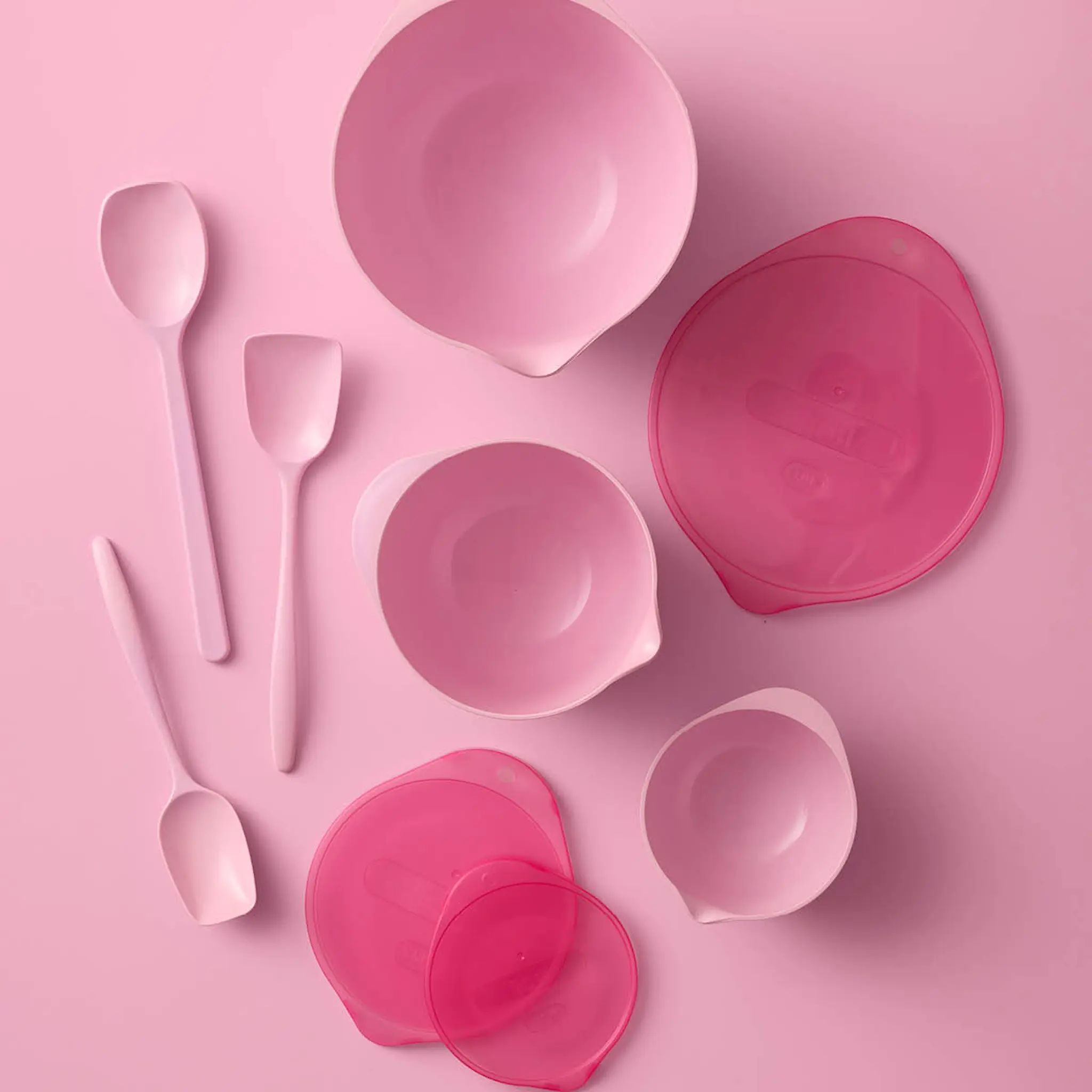 Rosti Margrethe skålset 0,5 +1,5 +3 L Rosa Bandet