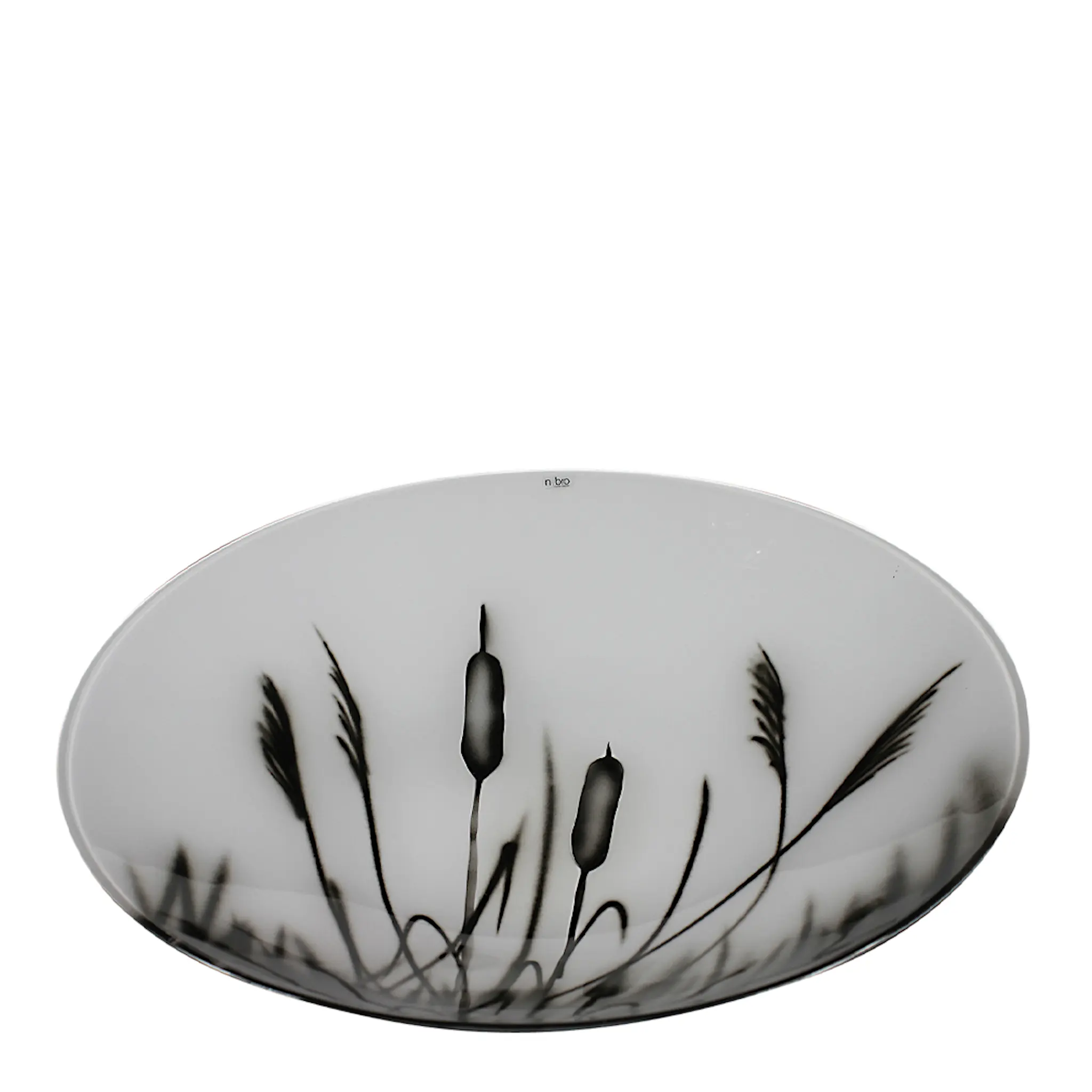 Nybro Crystal Kaveldun Fat 39 cm Vit