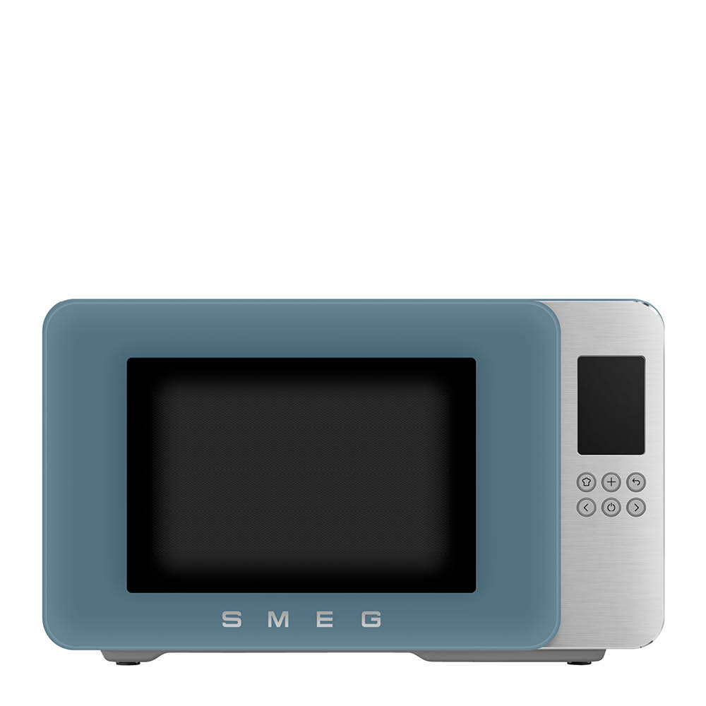 Smeg Smeg Collezione mikrovågsugn grill MOC01 1900W storm blue