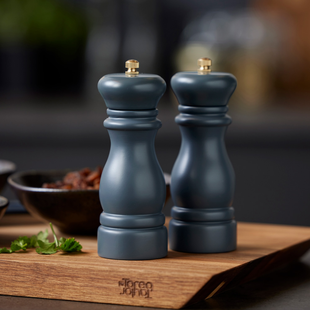 Tareq Taylor Salt- og pepperkvernsett himalaya 16,5 cm indigo