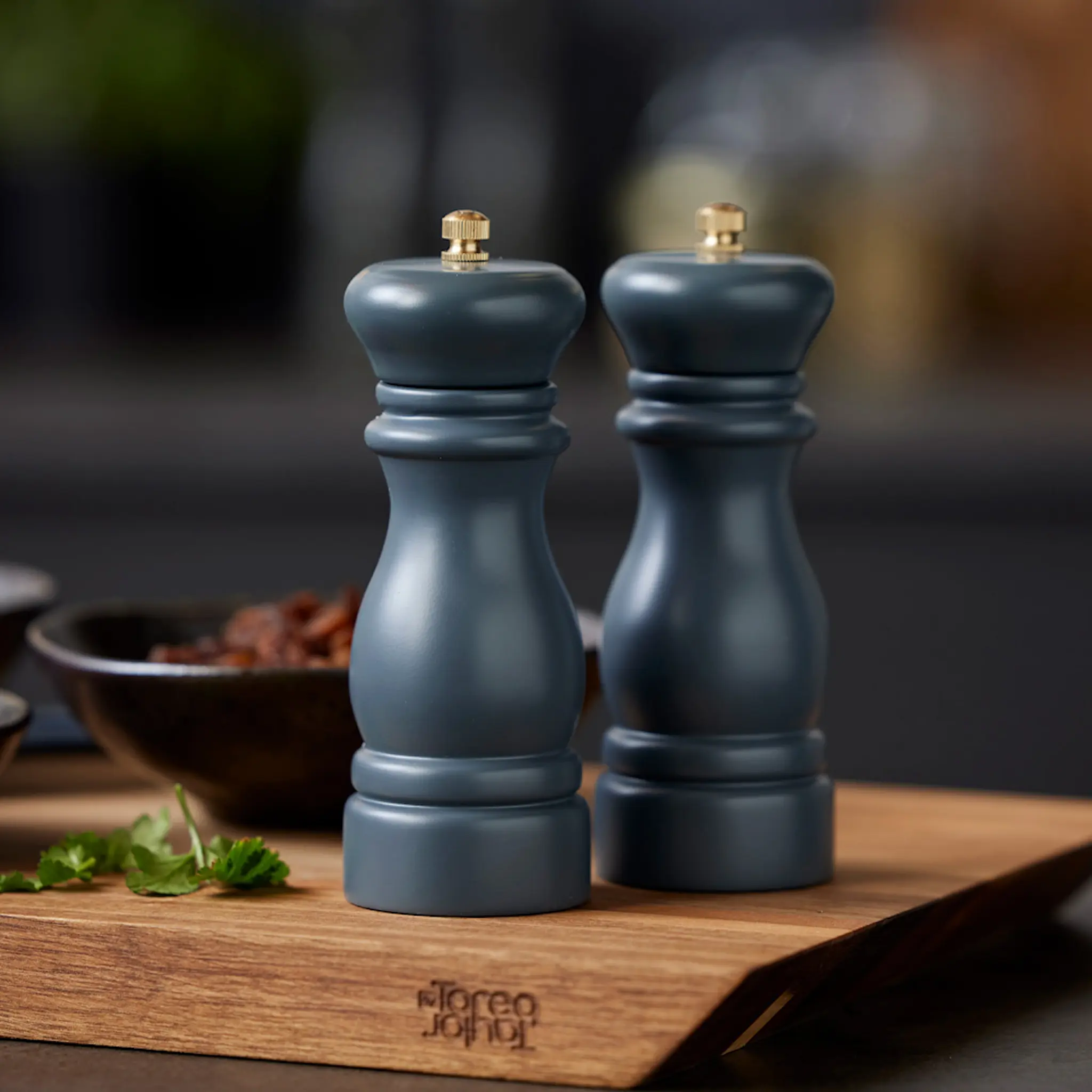 Tareq Taylor Himalaya Suola- ja Pippurimylly 16,5 cm Indigo