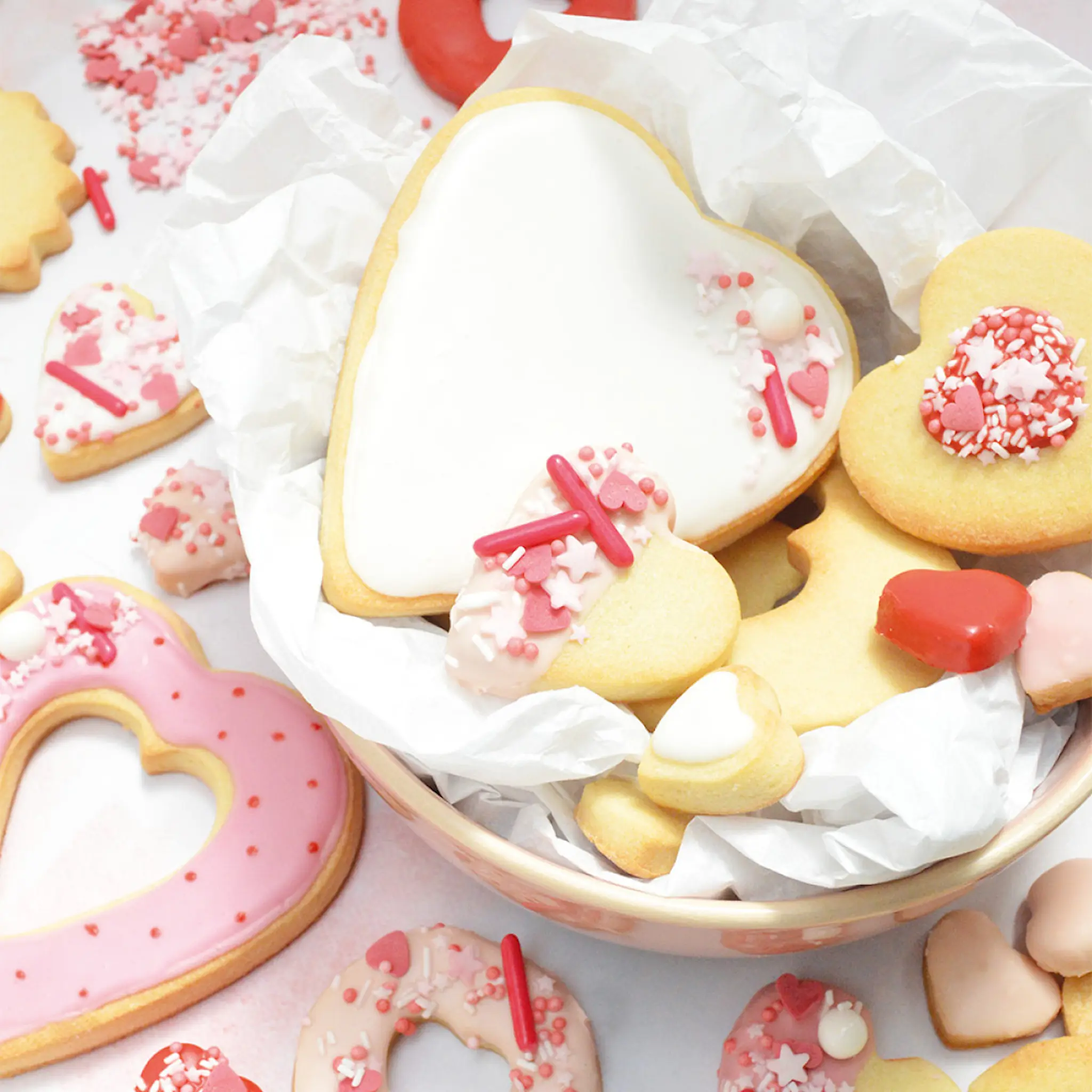 ScrapCooking Strössel mix 70 g rosa/vit