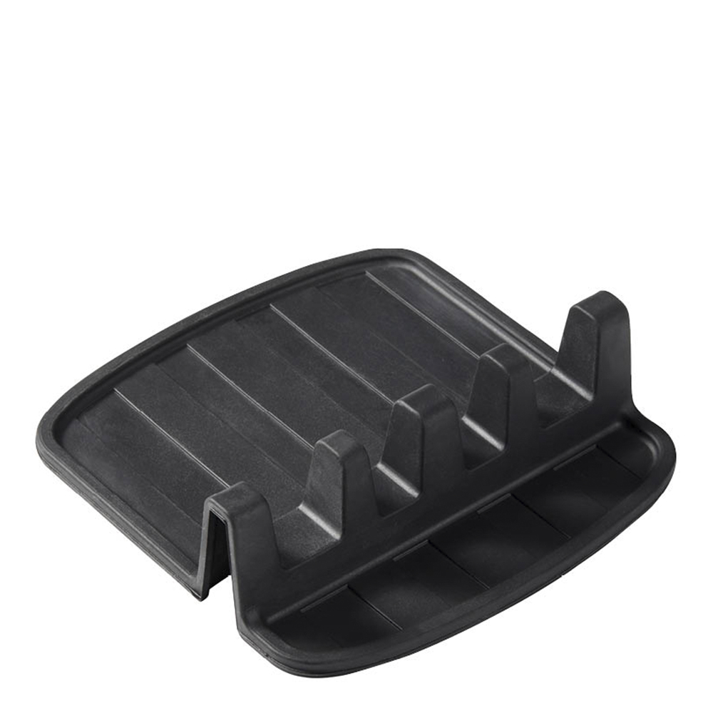 Dorre Sloan skjeholder silikon 15x14x2 cm svart