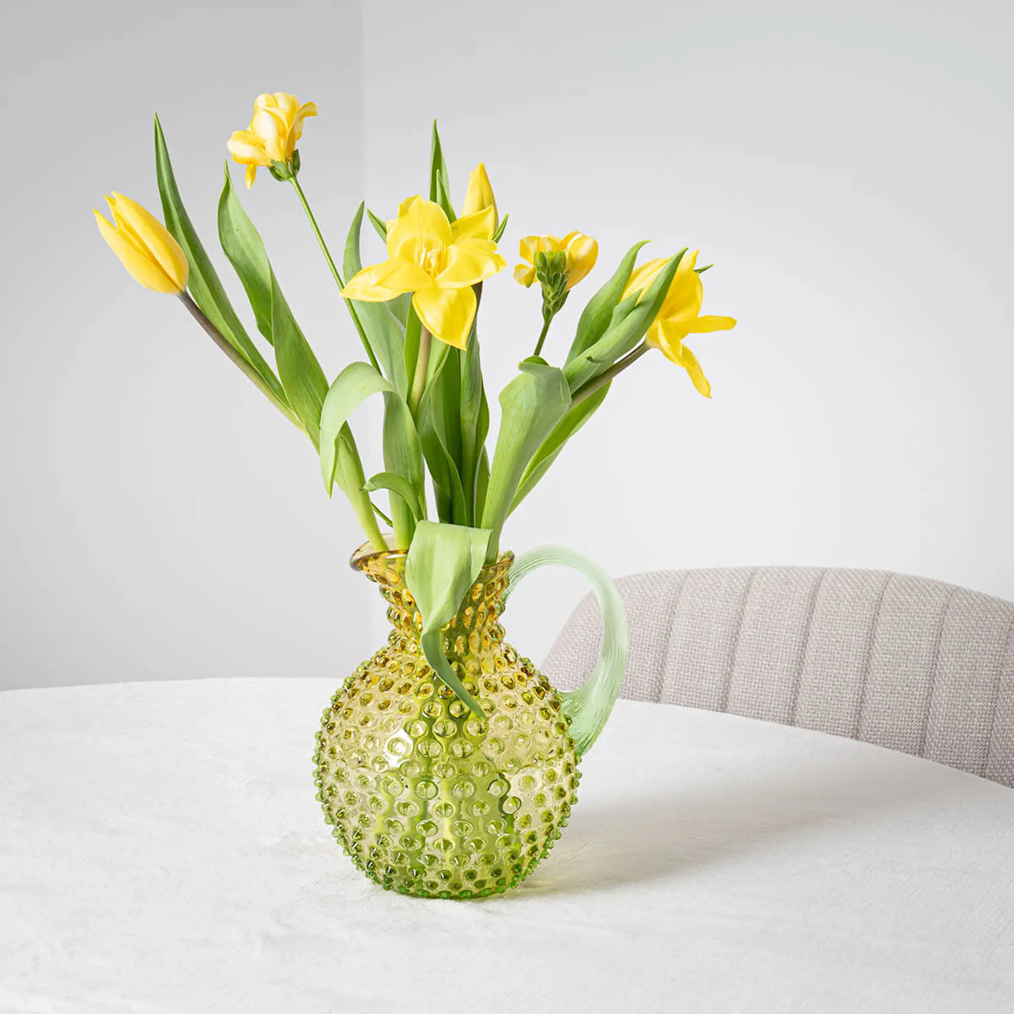 Klimchi Hobnail mugge 2L Meadow Amber/lysegrønn