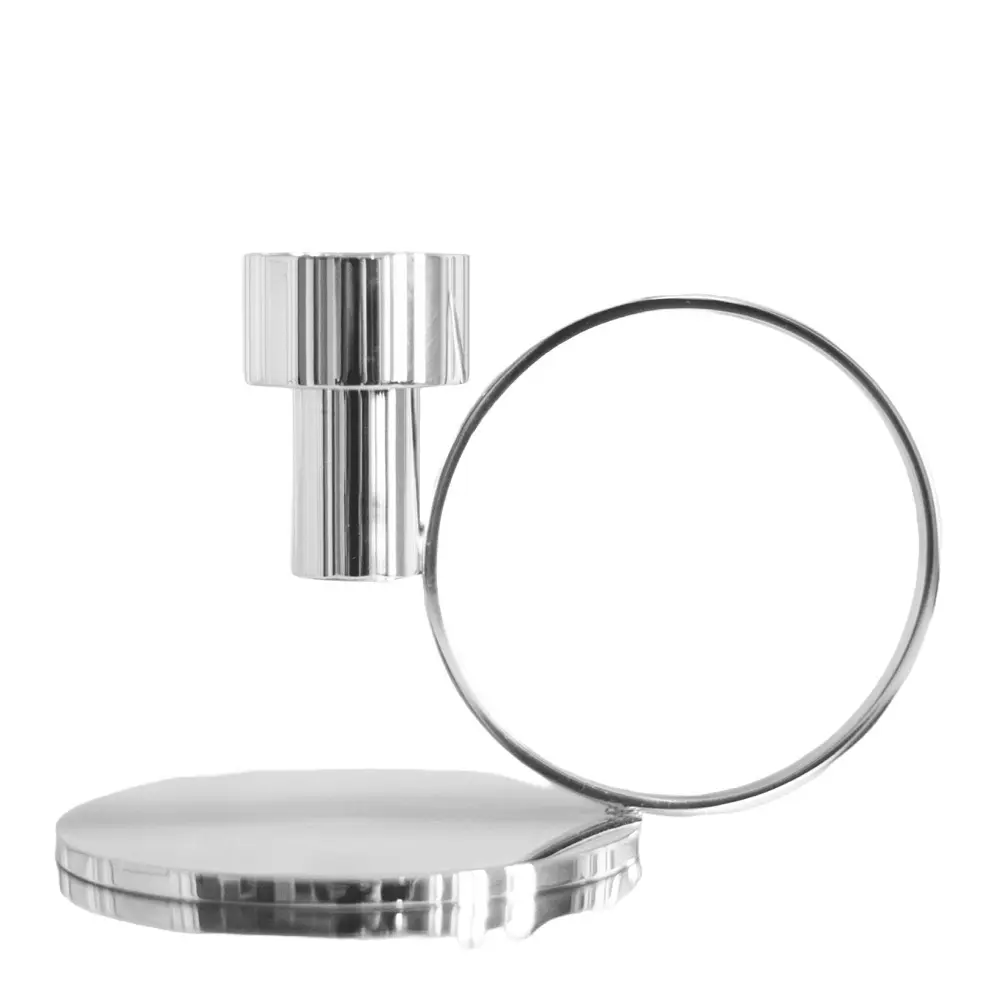 Insieme Kynttilänjalka 18x12 cm Nikkelipinnoitettu messinki