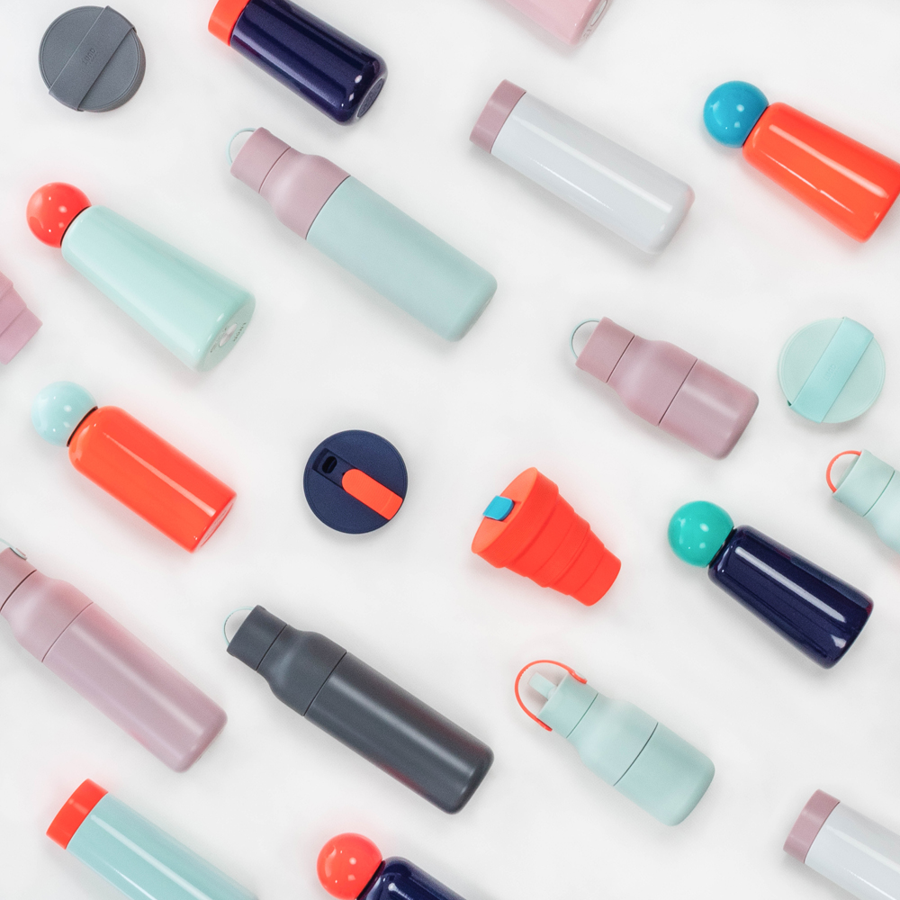 Lund London Active Bottle Flaska 50cl Grey