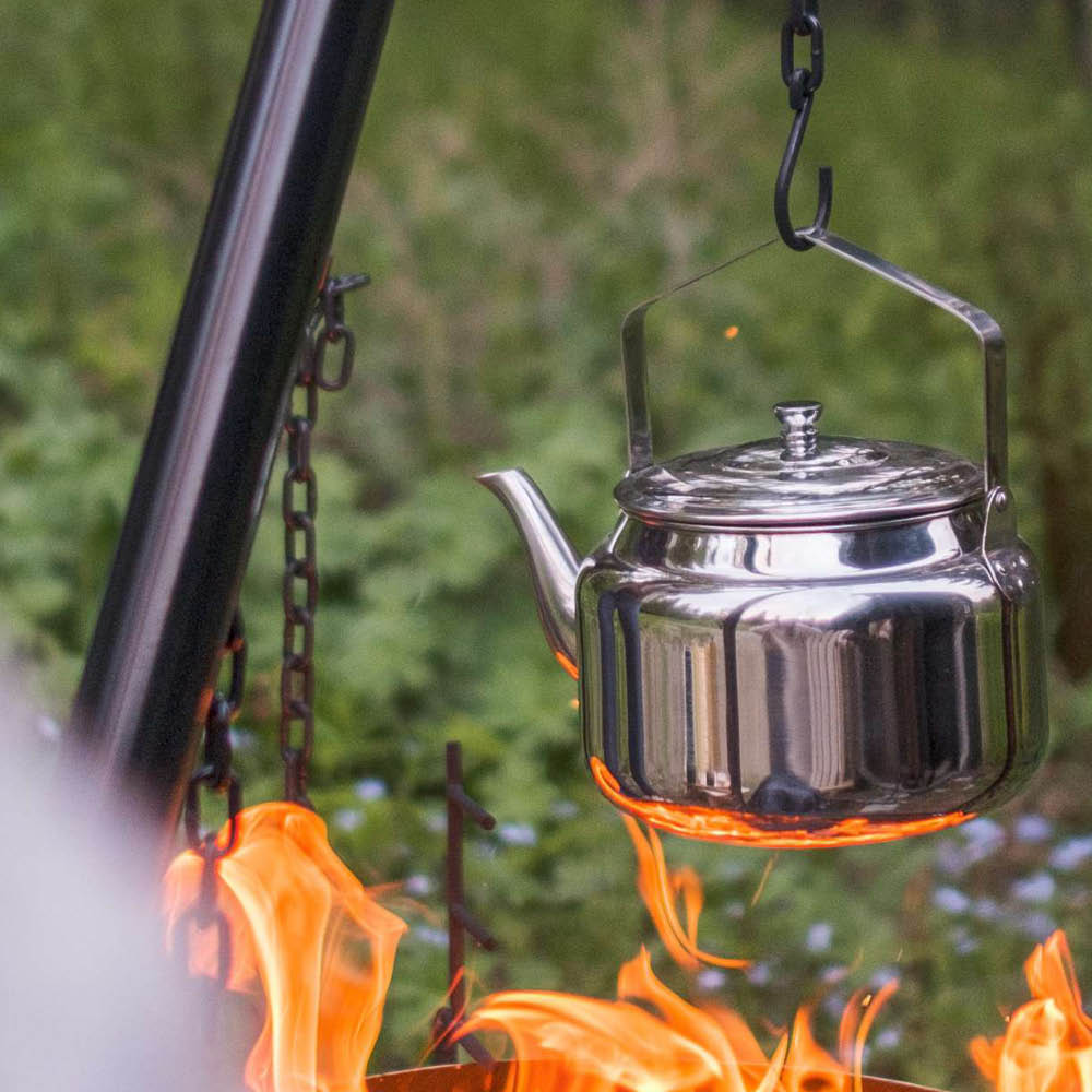 Espegard Kaffepanna för eld 6 L rostfritt stål