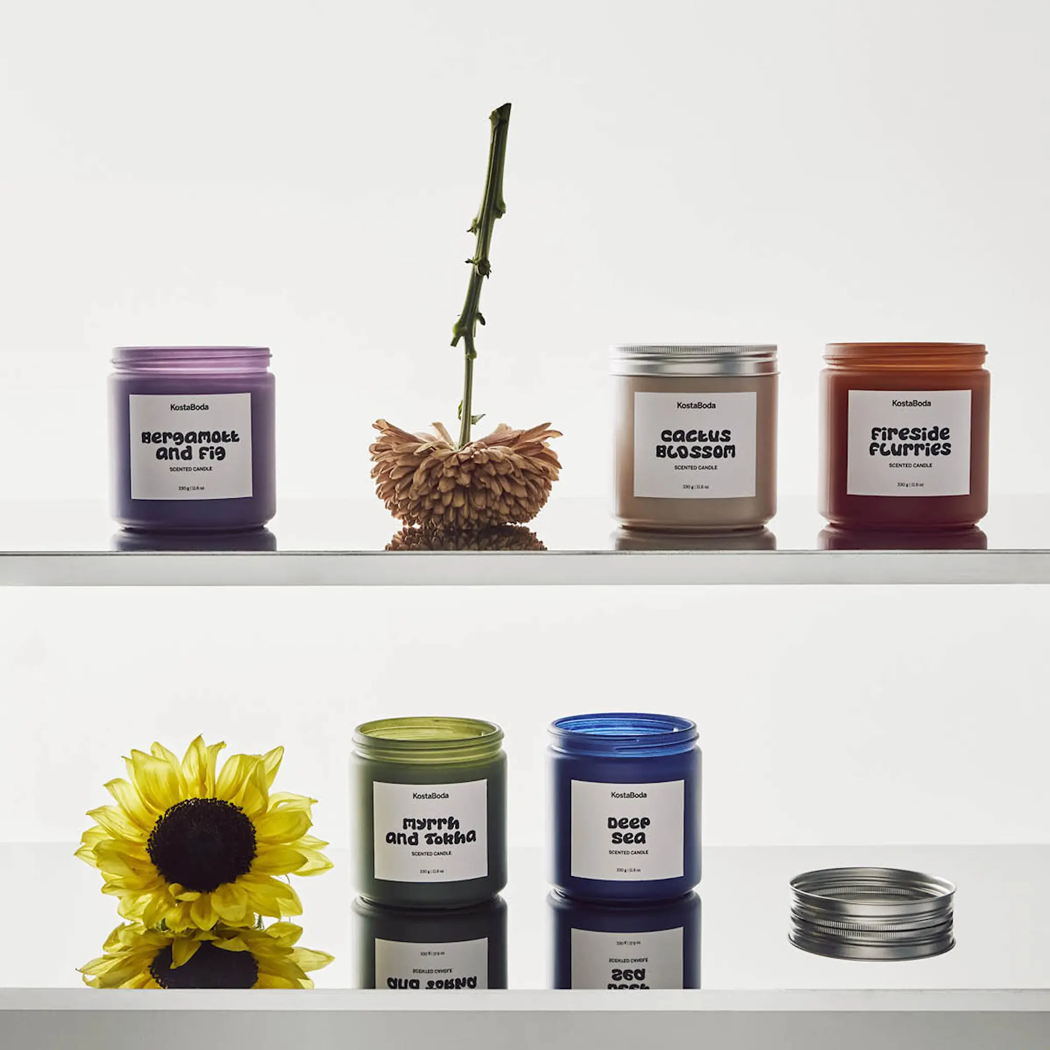 Kosta Boda Mind Tuoksukynttilä 10 cm Myrrh & Tohka