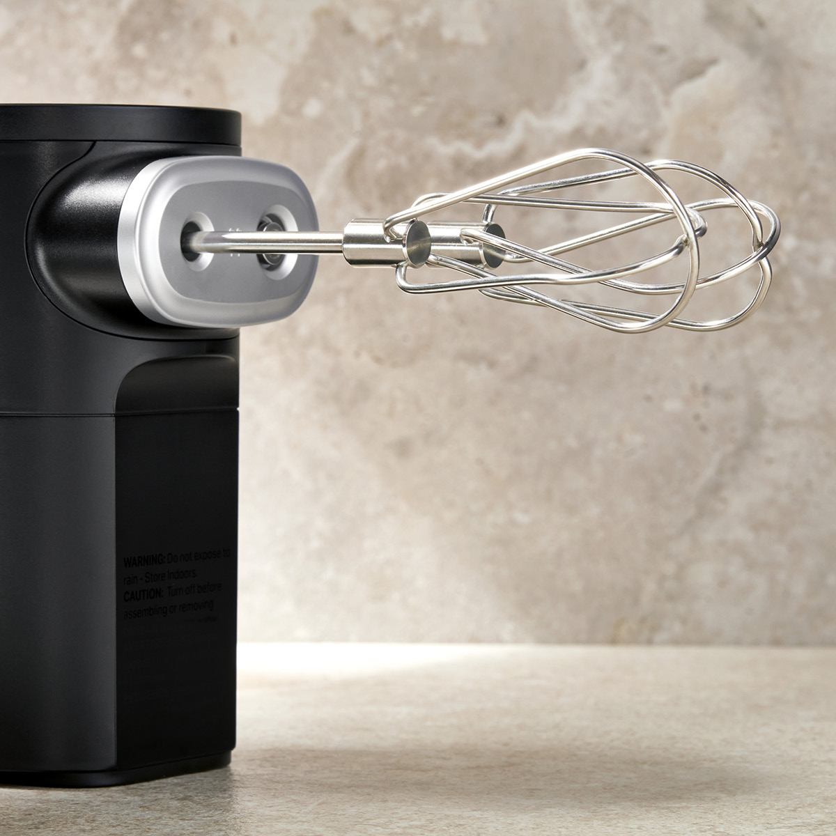 KitchenAid Go Cordless håndmikser 5KHMR700bM u/ batteri matt svart