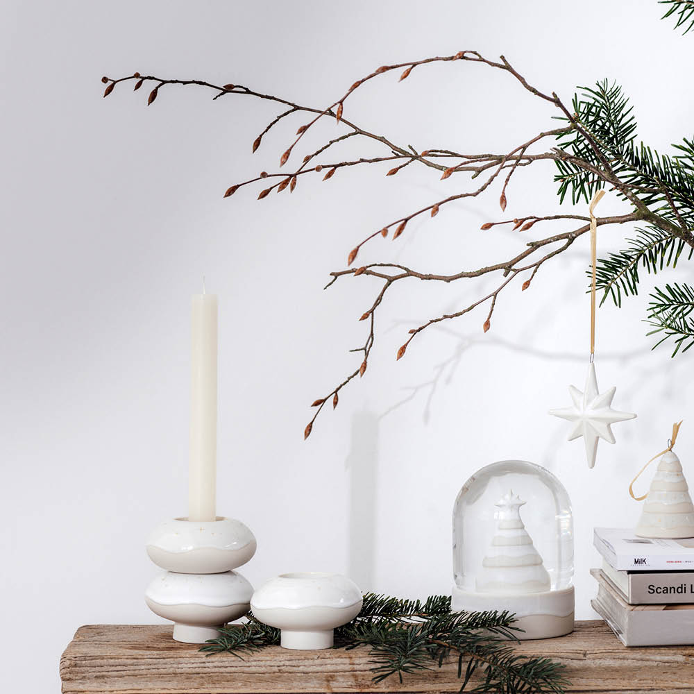 Villeroy & Boch Winter Glow lysestake smultring 9x5,5cm