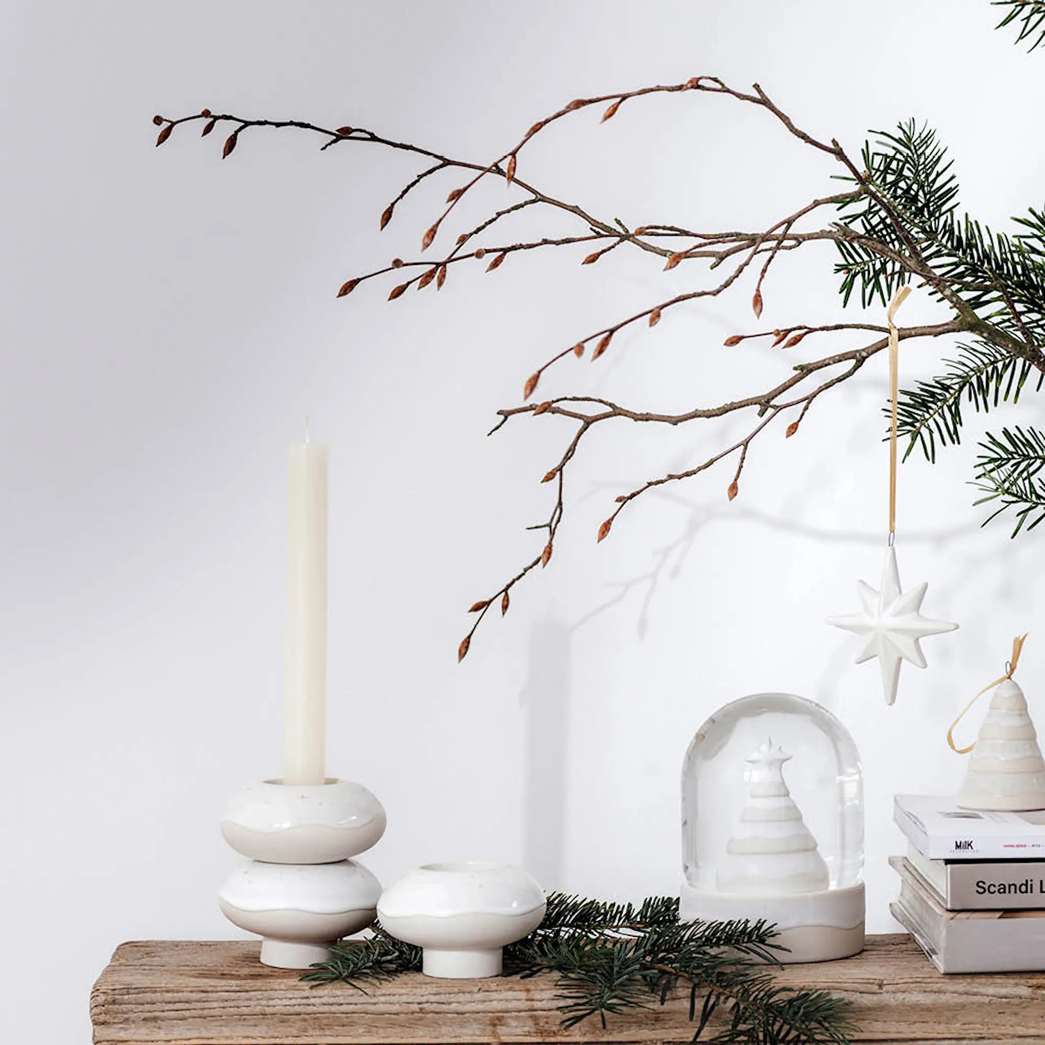 Villeroy & Boch Winter Glow ljusstake ringformad 9x5,5 cm