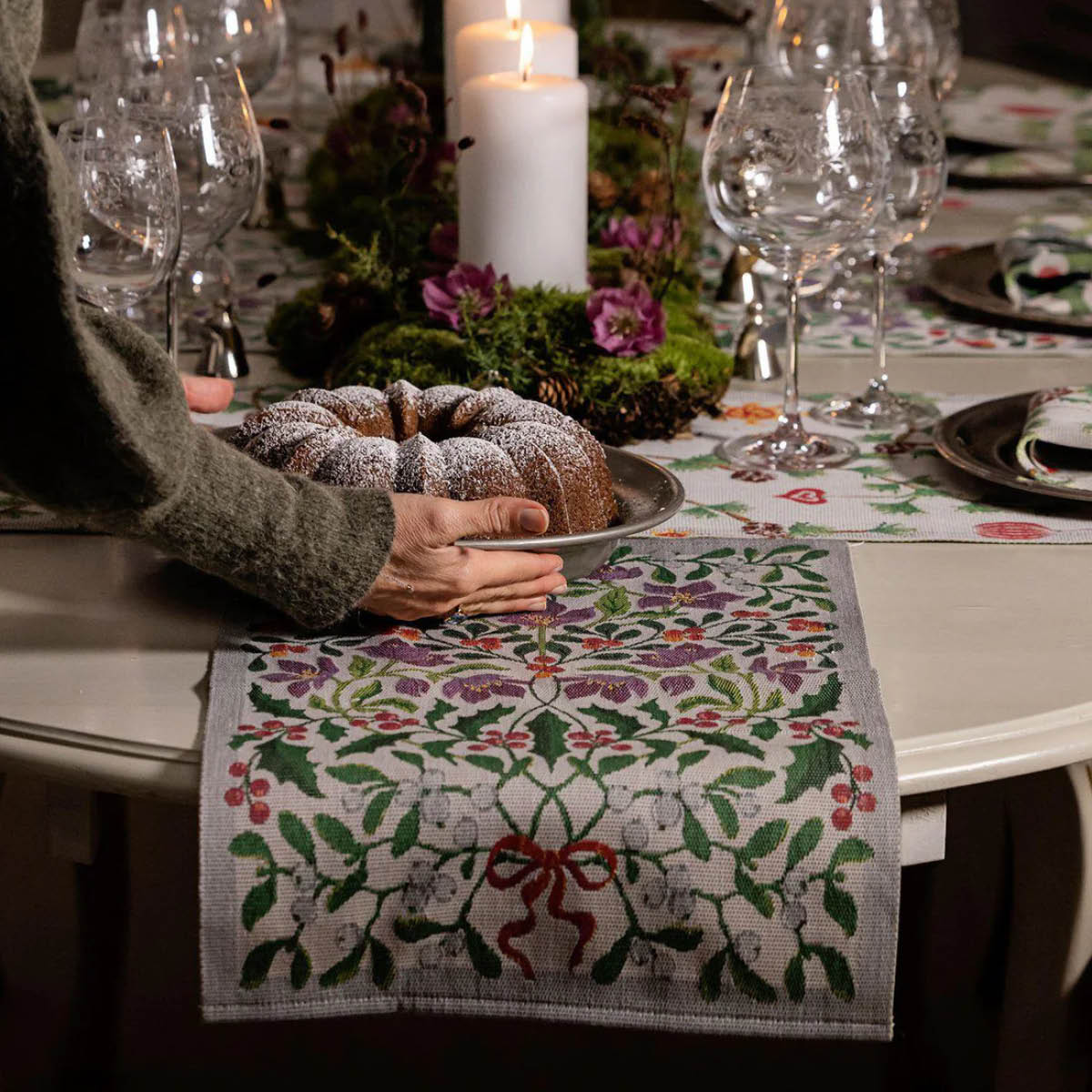 Ekelund Mistelkvist bordløper 35x120 cm