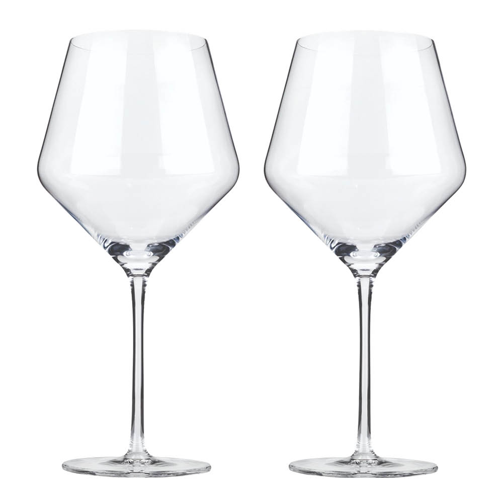 Viski Raye vinklet burgunderglass i krystall 62 cl 2 stk