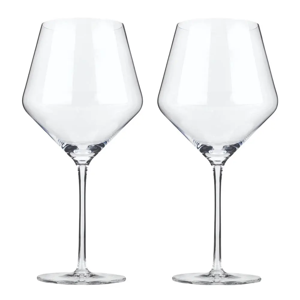 Raye vinklet burgunderglass i krystall 62 cl 2 stk