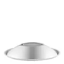 Välvt lock 32 cm rostfritt stål