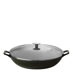 Stenfors Buffetgryta med glaslock 3 L Grön