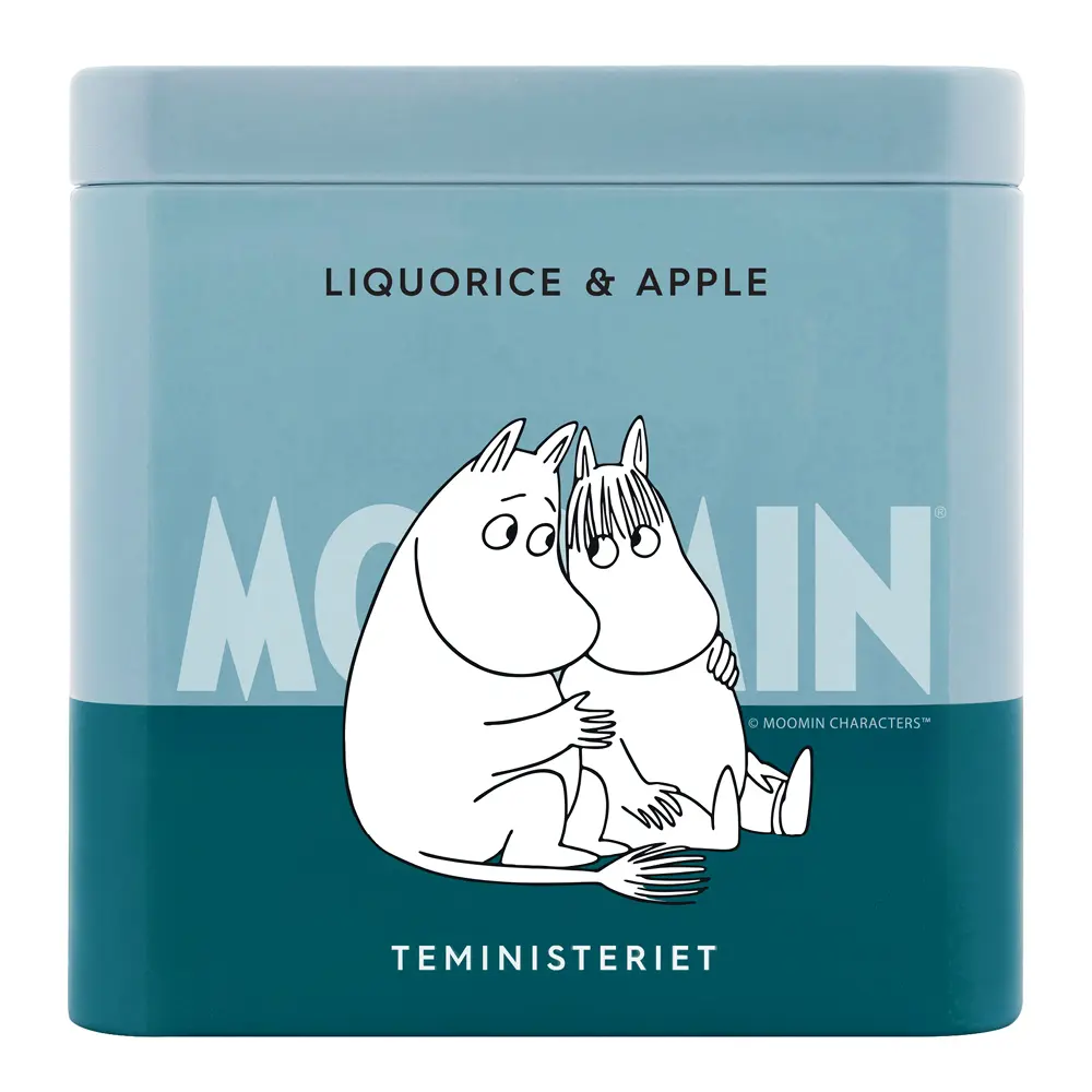 Mummi teboks svart te lakris/eple 100g