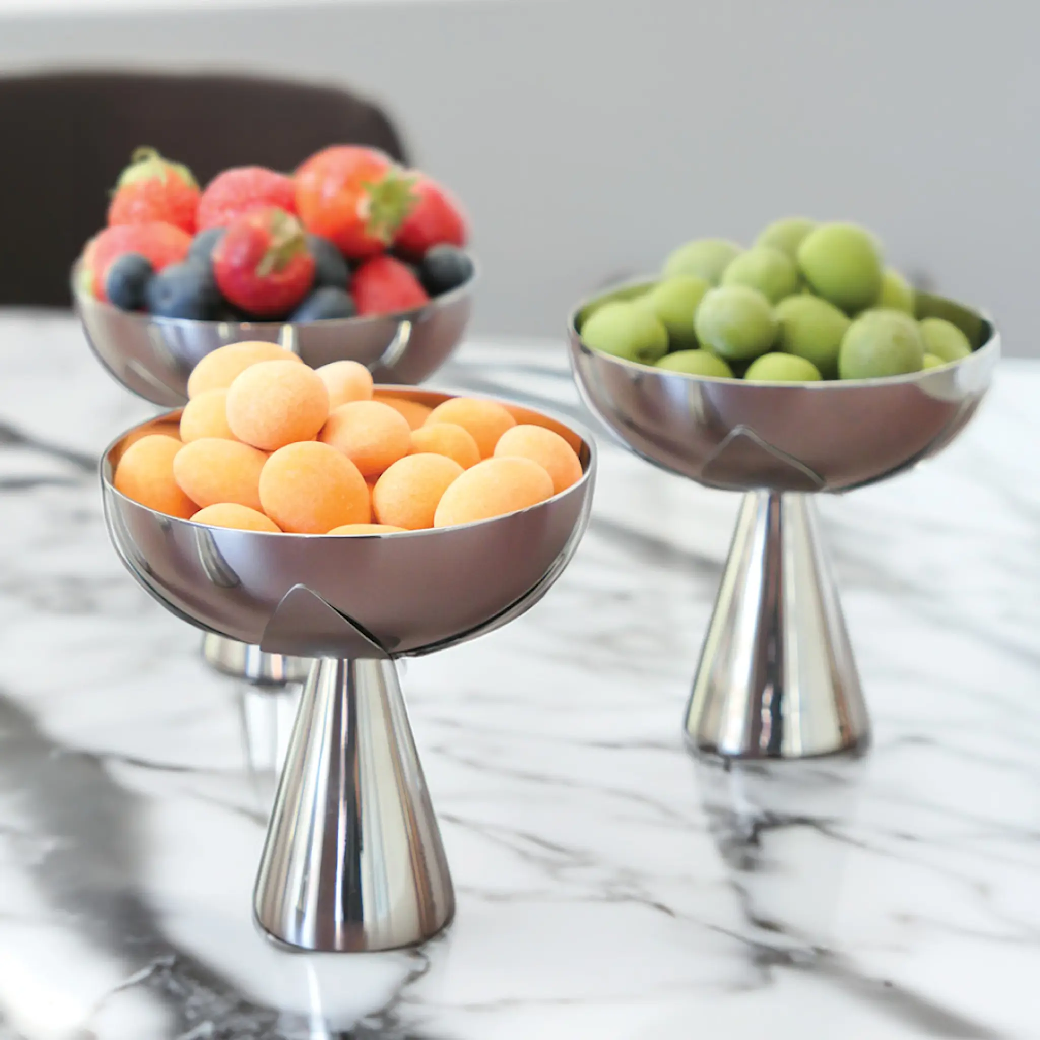 Klong Blad serveringsskål 10,5x11 cm stål