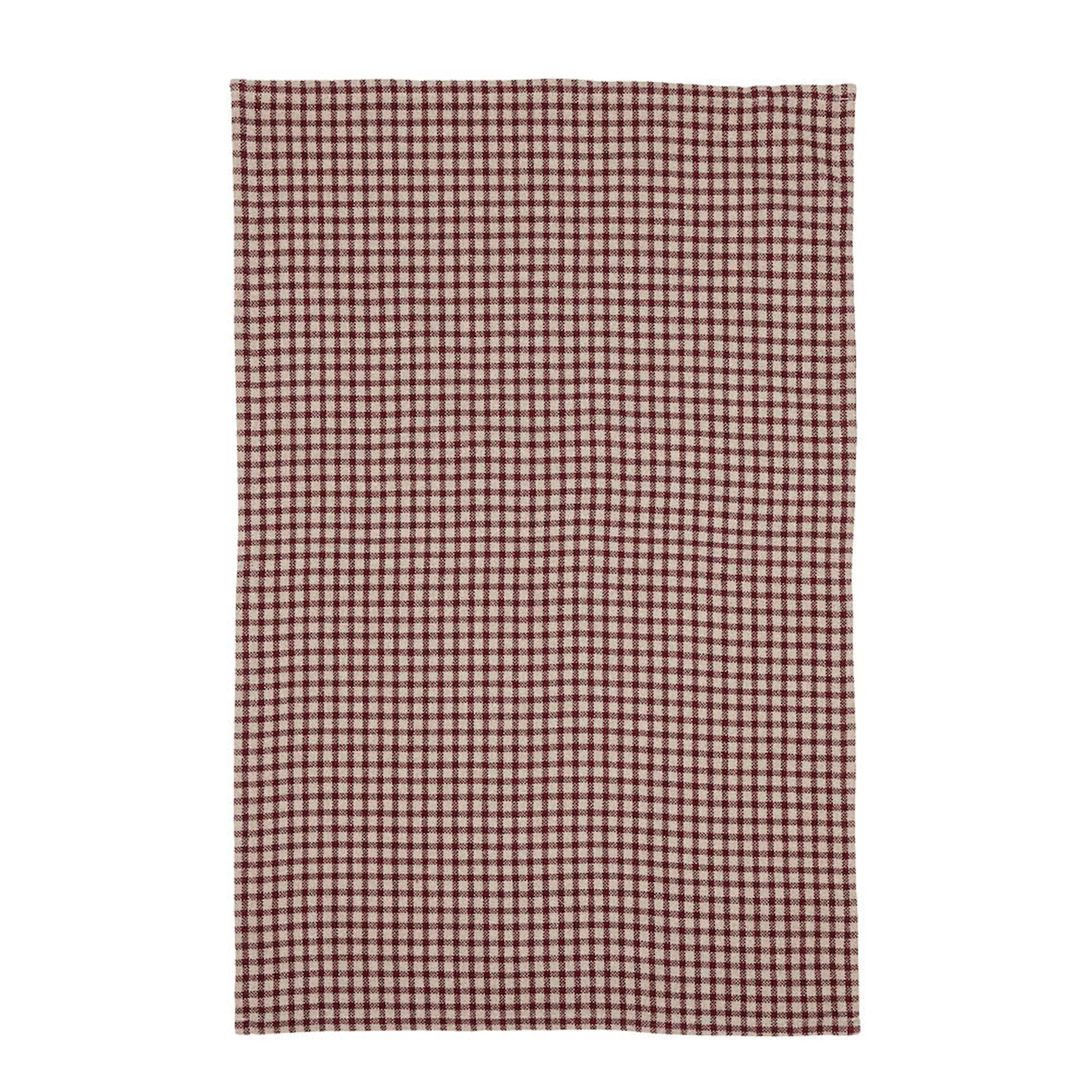 Fondaco Mette kökshandduk 50x70 cm vinröd