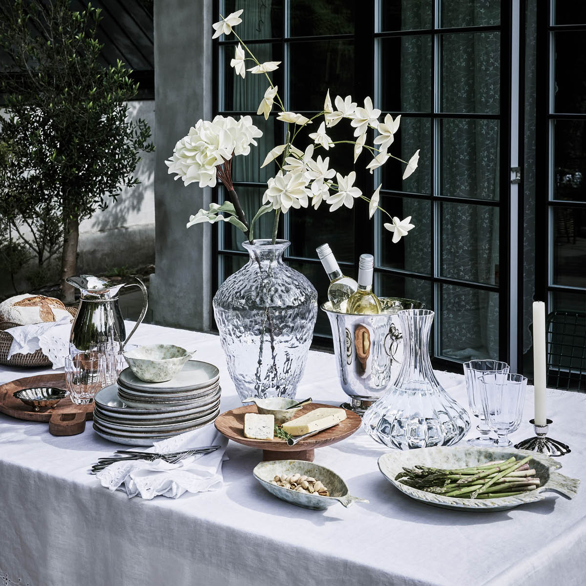 Lene Bjerre Marinelle skål fisk 16 cm linen