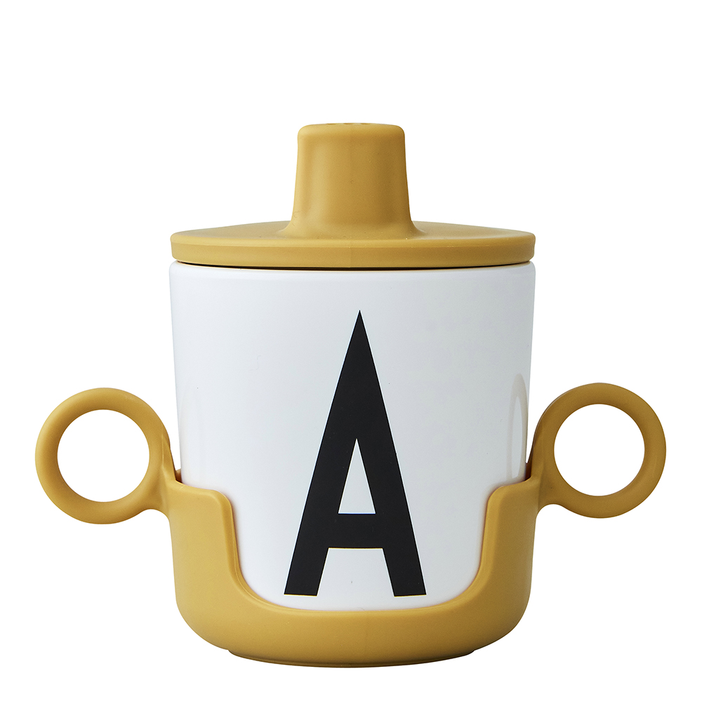 Design Letters Handtag till Ecozen Barnmugg Gul