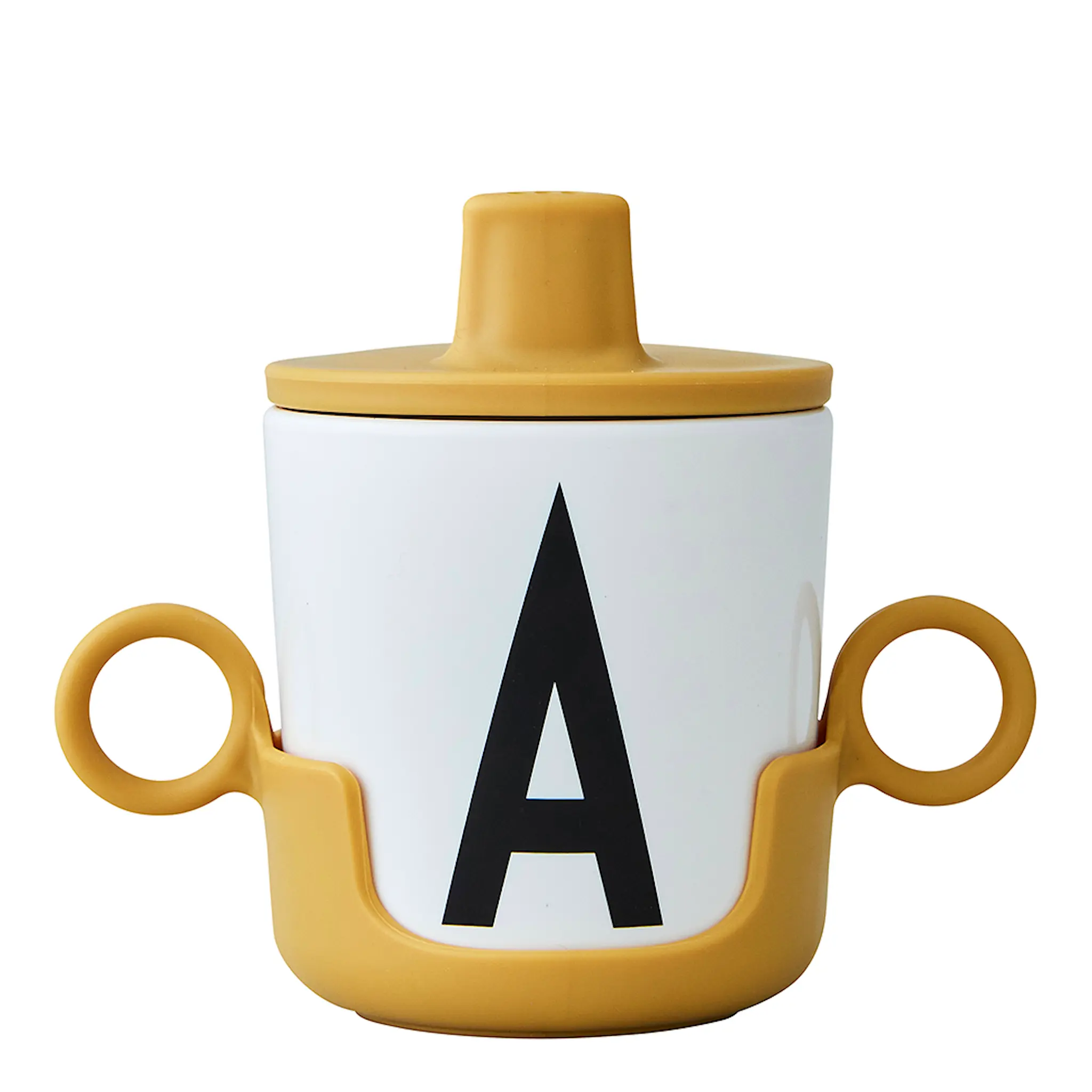 Design Letters Handtag till Ecozen Barnmugg Gul