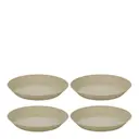 Connect tallrik 24 cm 4-pack beige