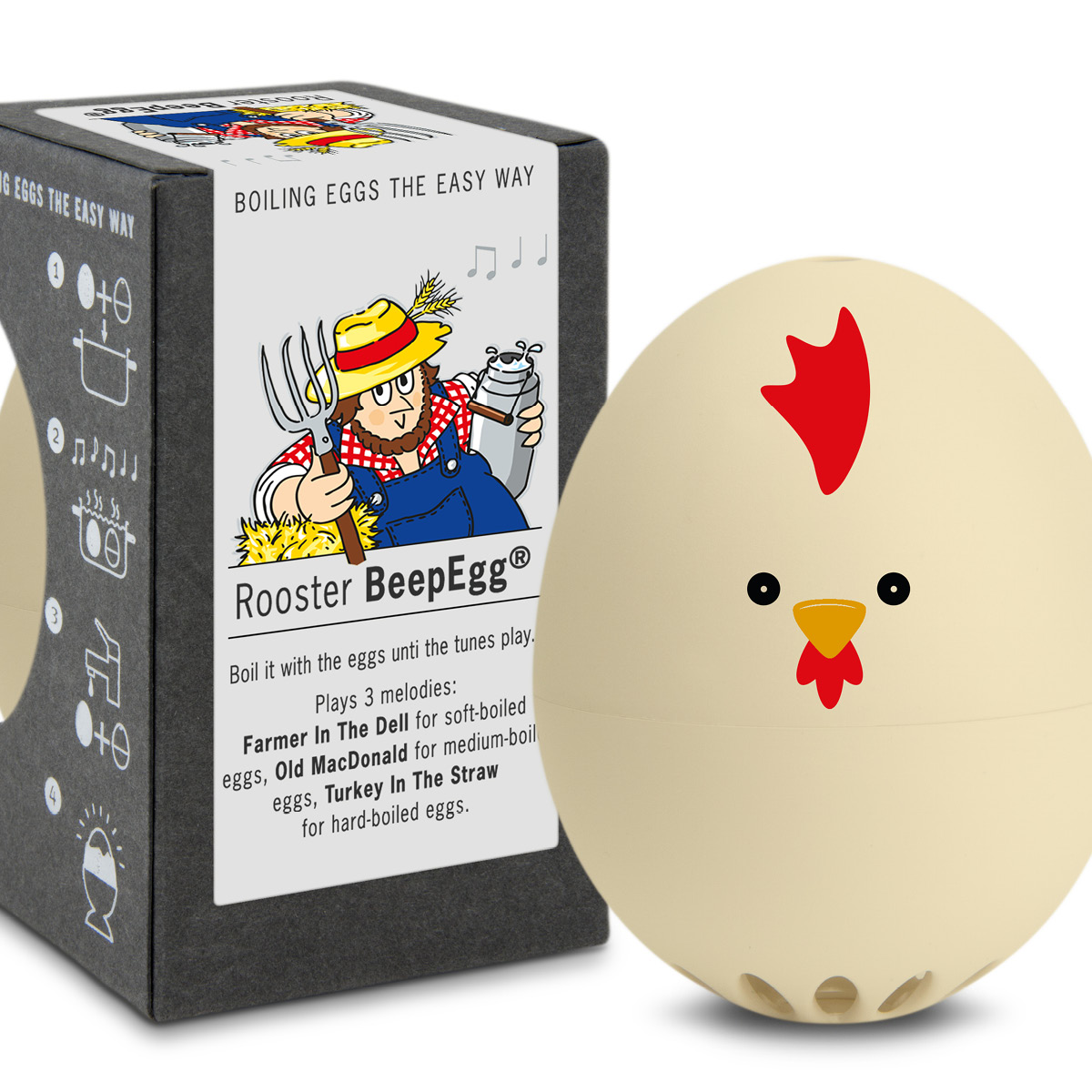 Brainstream BeepEgg Barnyard Äggklocka Rooster