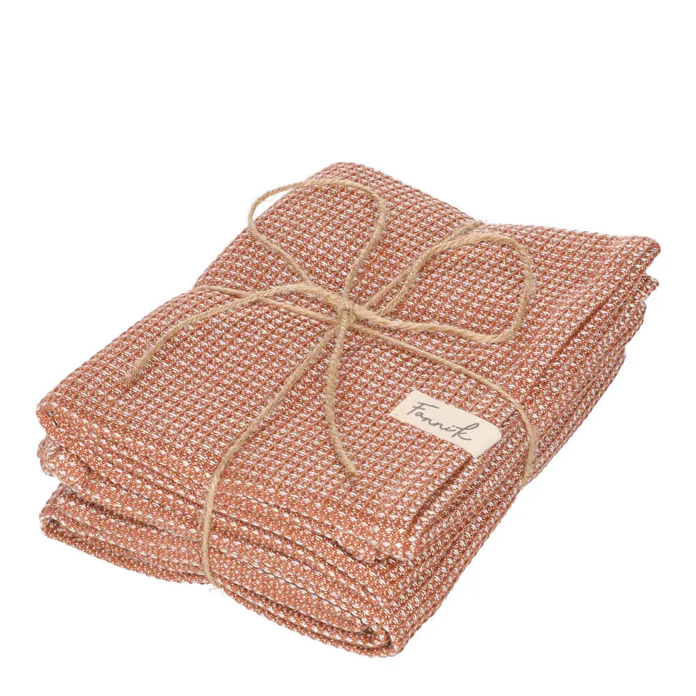 Bamboo kökshanduk 50x70 cm 2-pack cashew brun