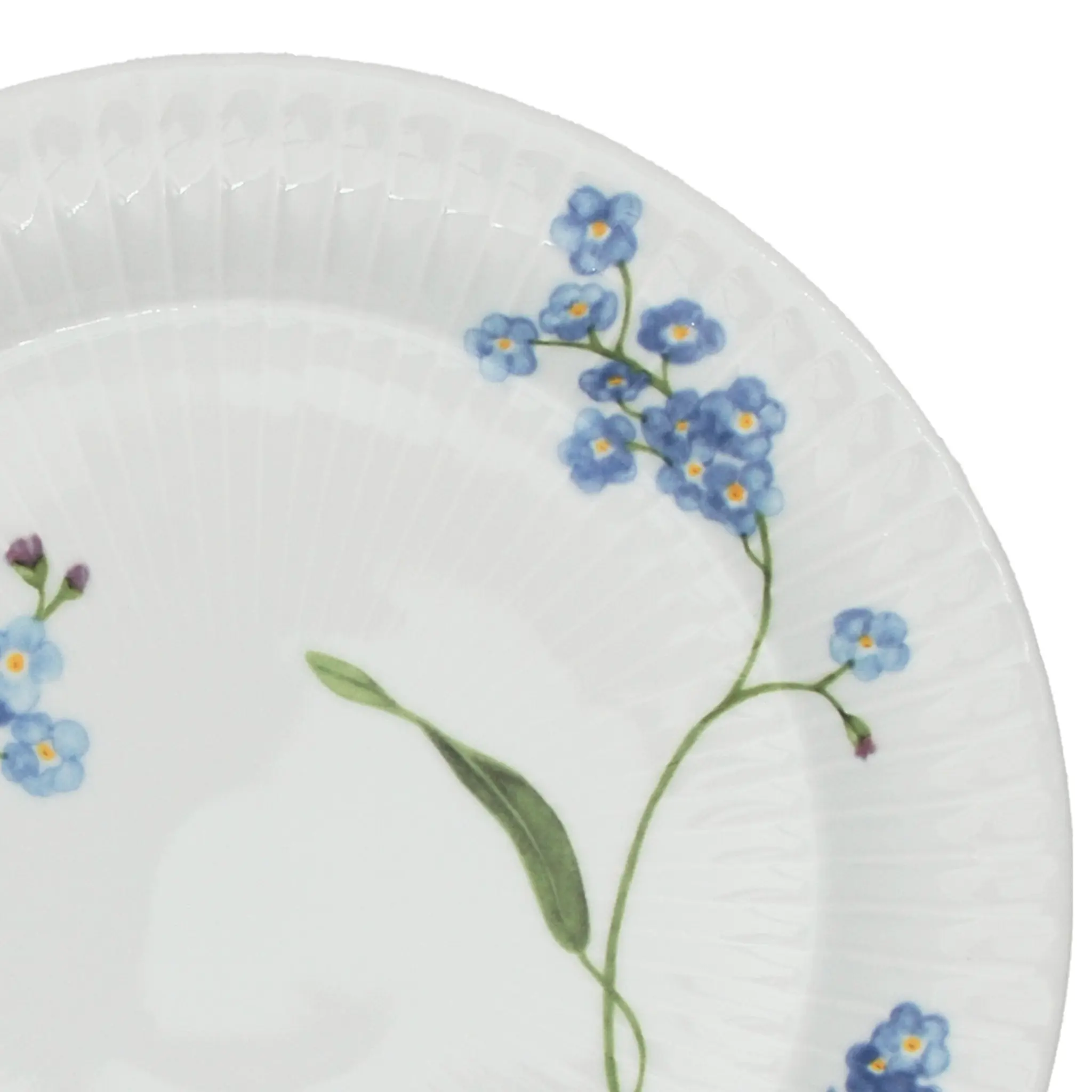 Kähler Hammershøi Summer Tallrik 22 cm Forget Me Not