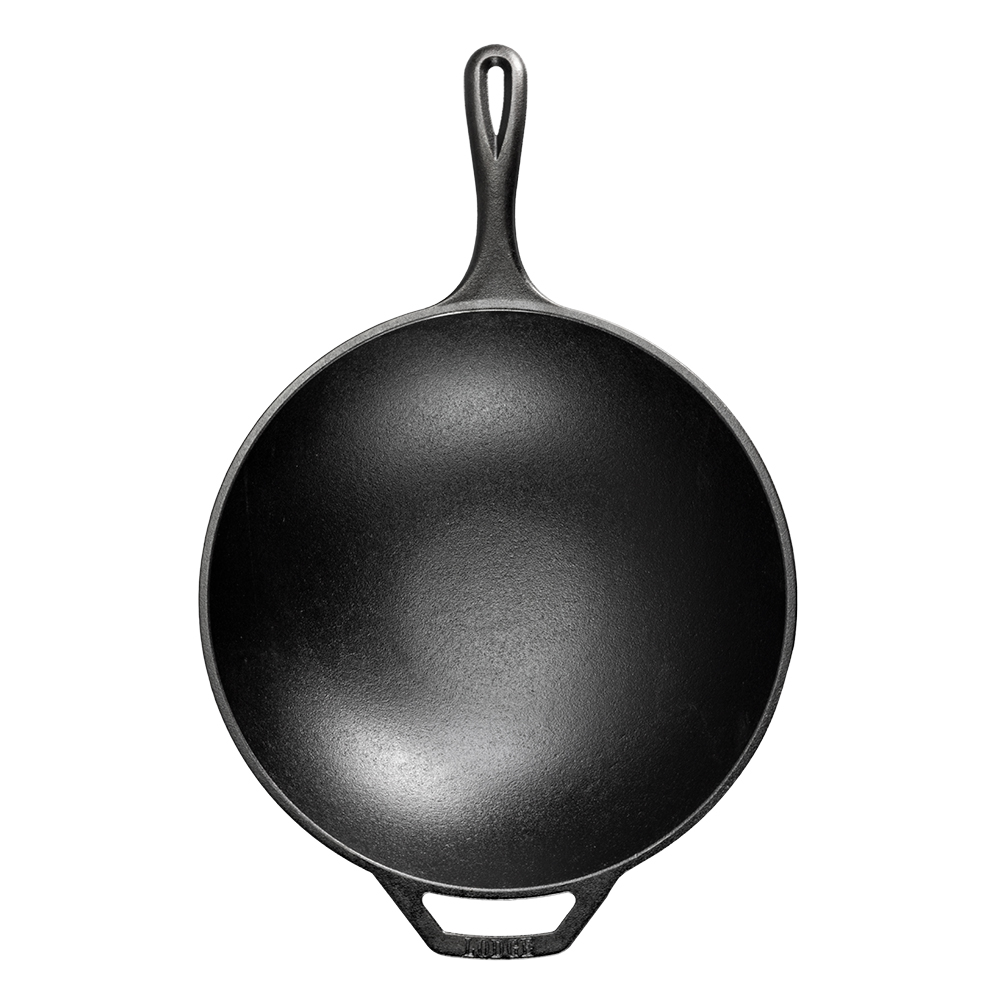 Lodge Chef Collection wokpanna i gjutjärn 32 cm