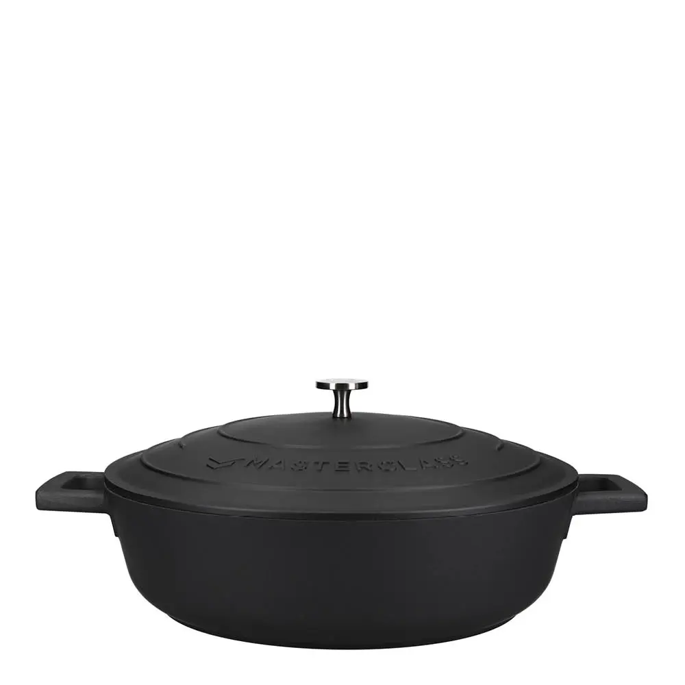 Cast Aluminium Matala pata 4 L Musta