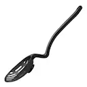 Hålslev med vinklat skaft 32,6 cm svart