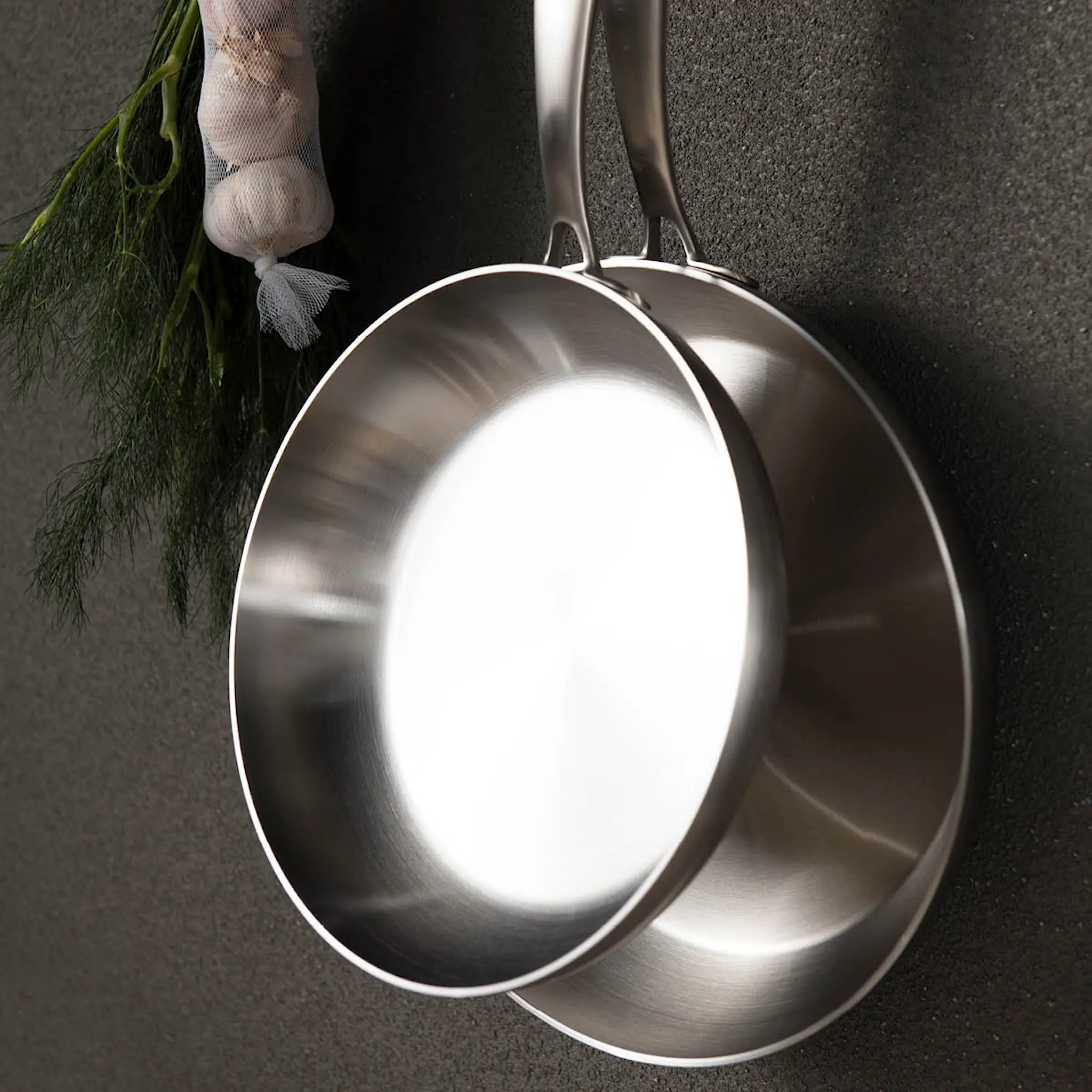 Modern House Chef Ørjan stekpanna 24 cm borstat stål