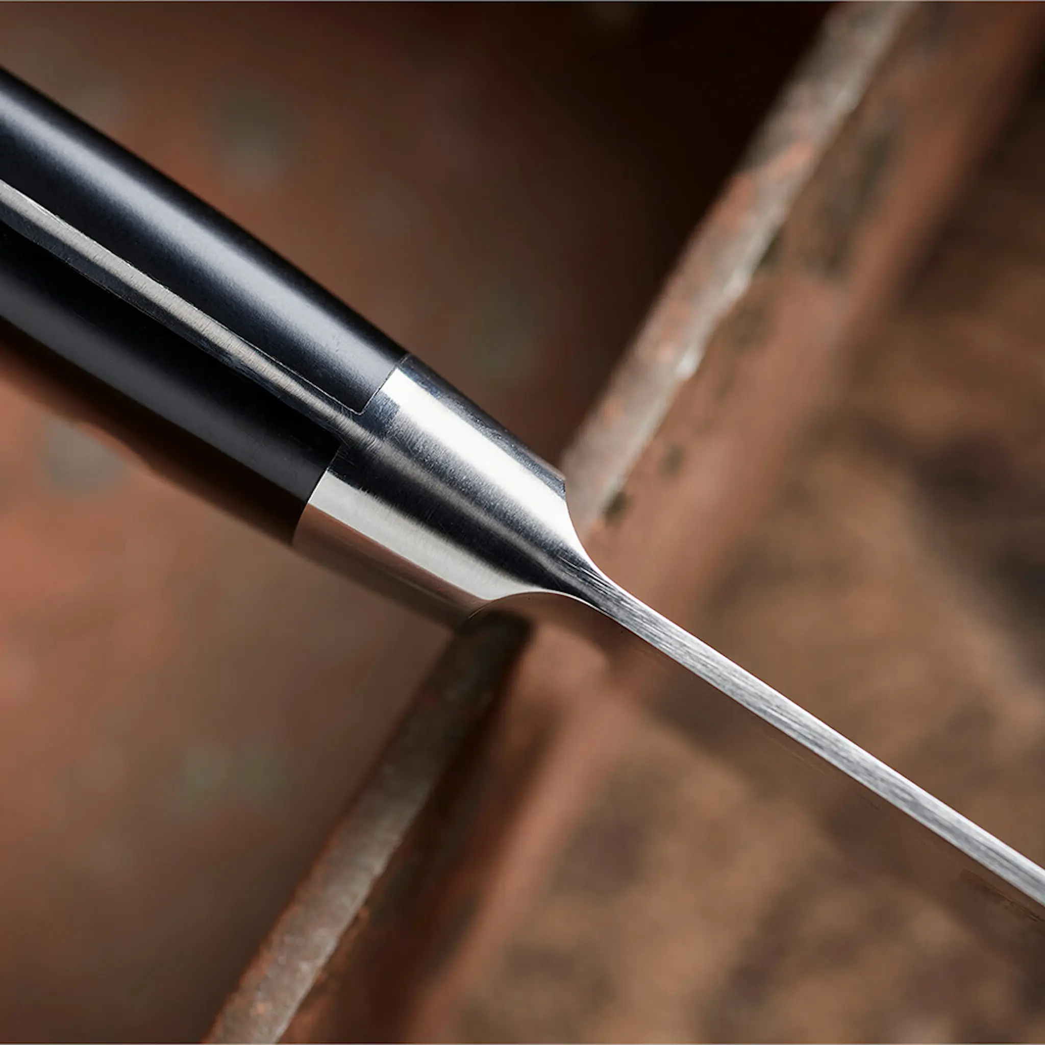 Sekiryu Damask grönsakskniv 15 cm svart