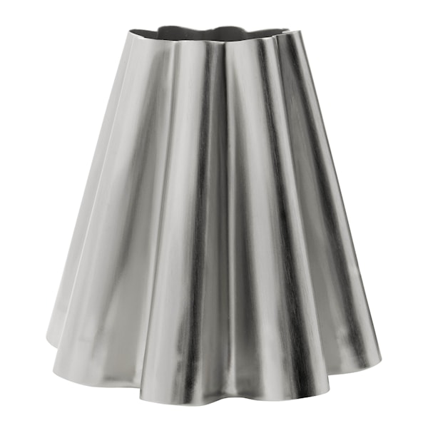 Flola lampskärm 16 cm borstad silverfinish