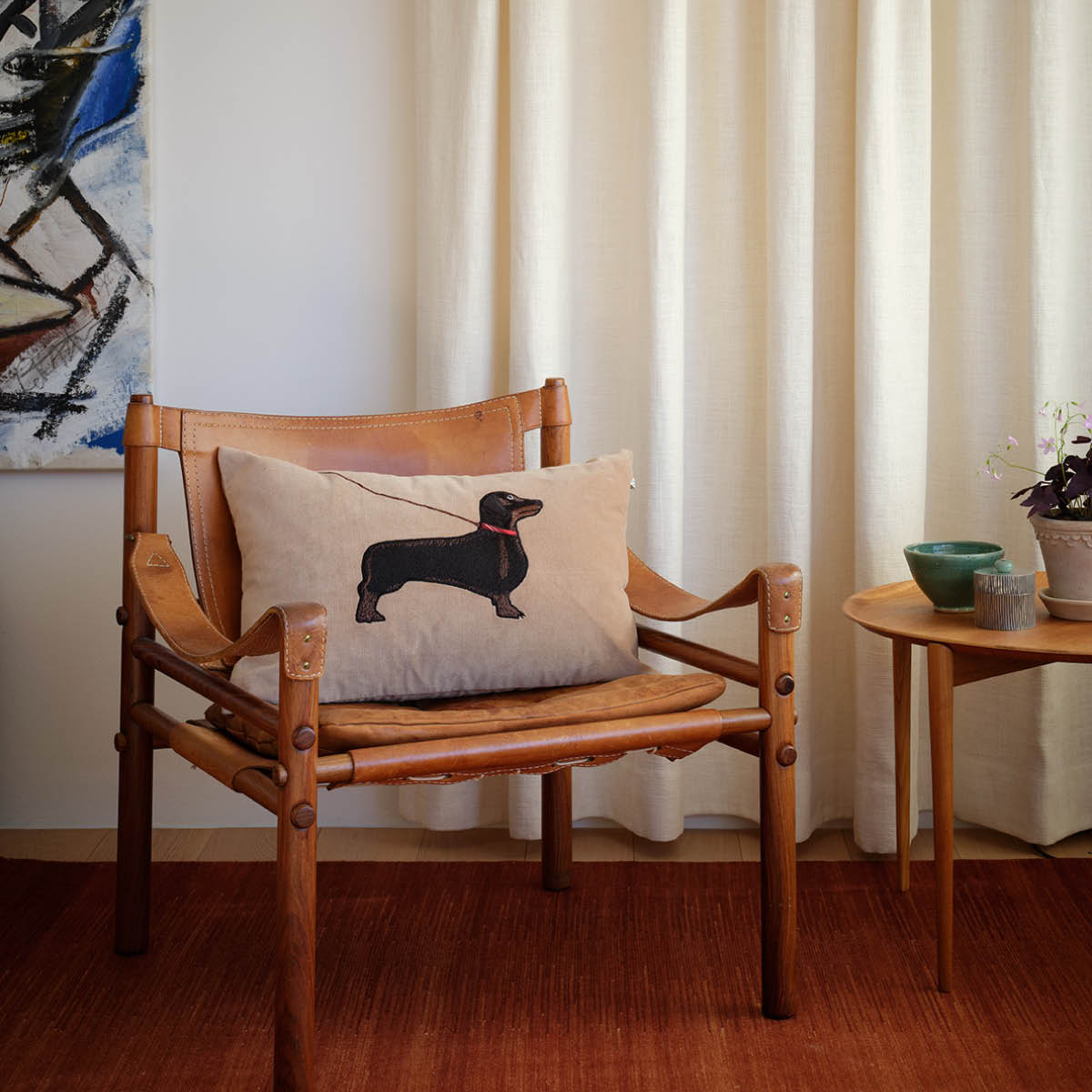Chhatwal & Jonsson Frankie putetrekk velur 40x60 cm Tan