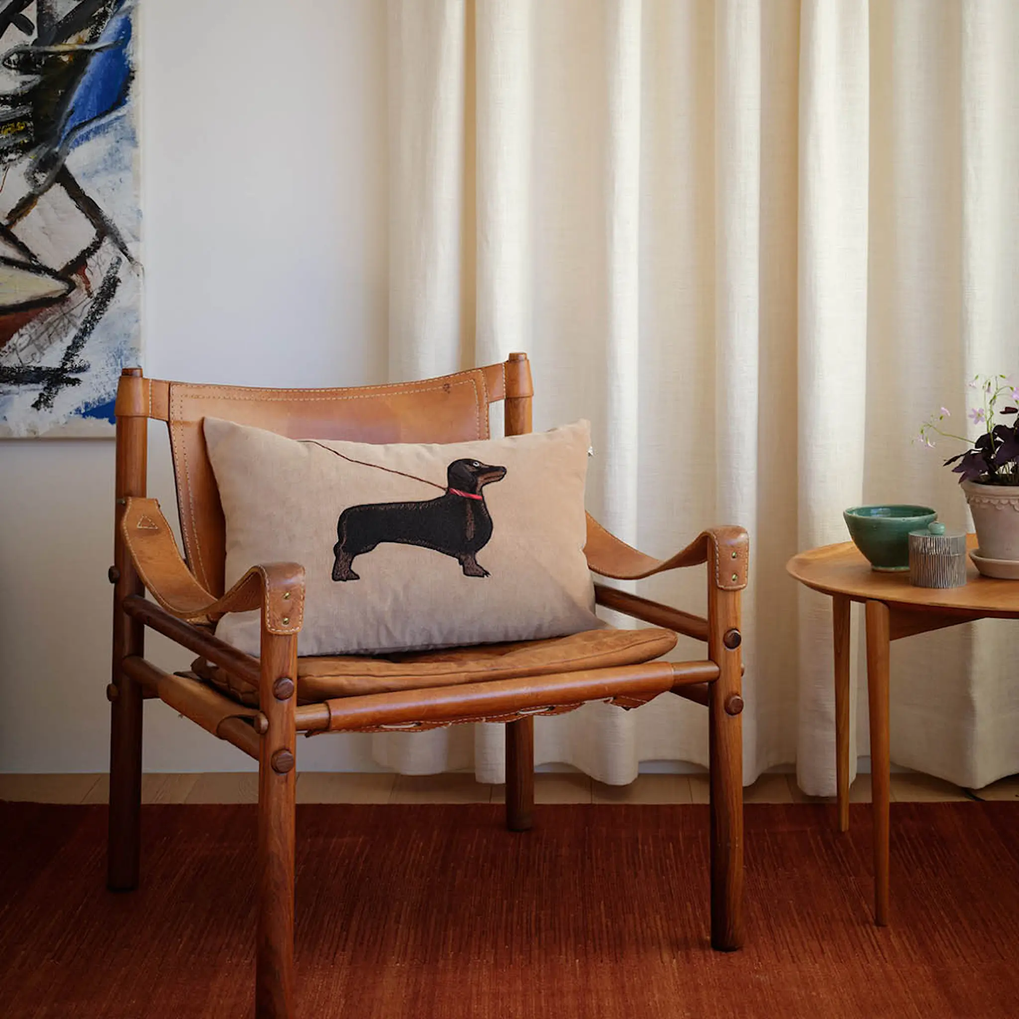 Chhatwal & Jonsson Frankie putetrekk velur 40x60 cm Tan
