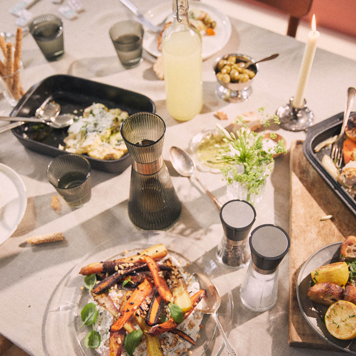 Rosendahl Cook With Love ugnsform 34x21,5 cm grå