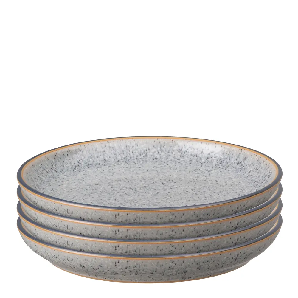 Studio Lautanen 17 cm 4 kpl Harmaa