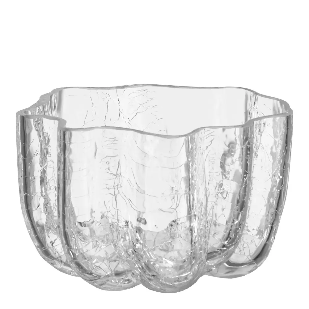 Crackle Kynttilälyhty 5,8 cm Kirkas