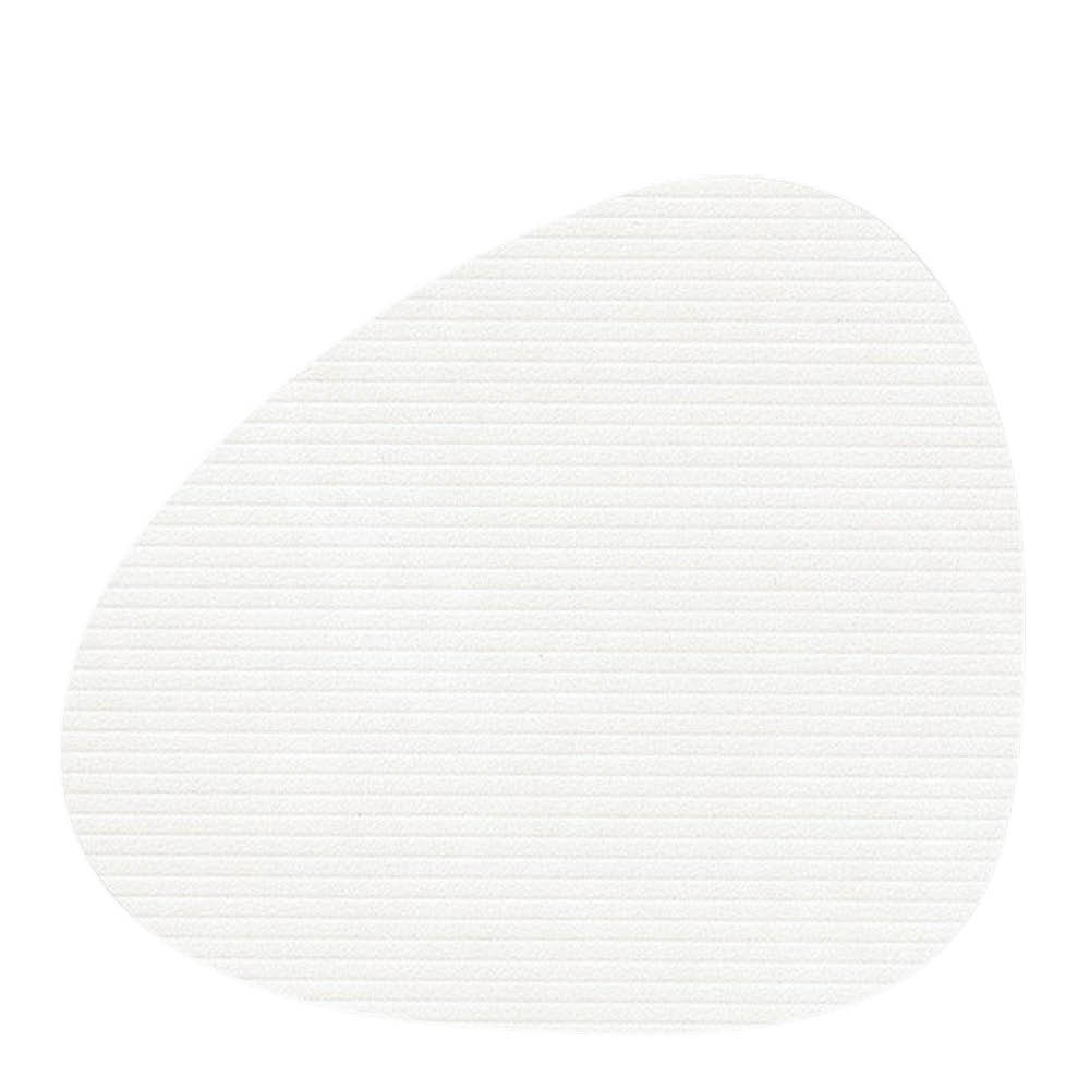 LIND DNA - Curve Corduroy Lasinalunen 11x13 cm Pure White