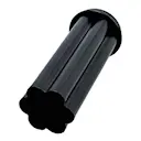 Bread Buddies brödform blomma 22 cm svart