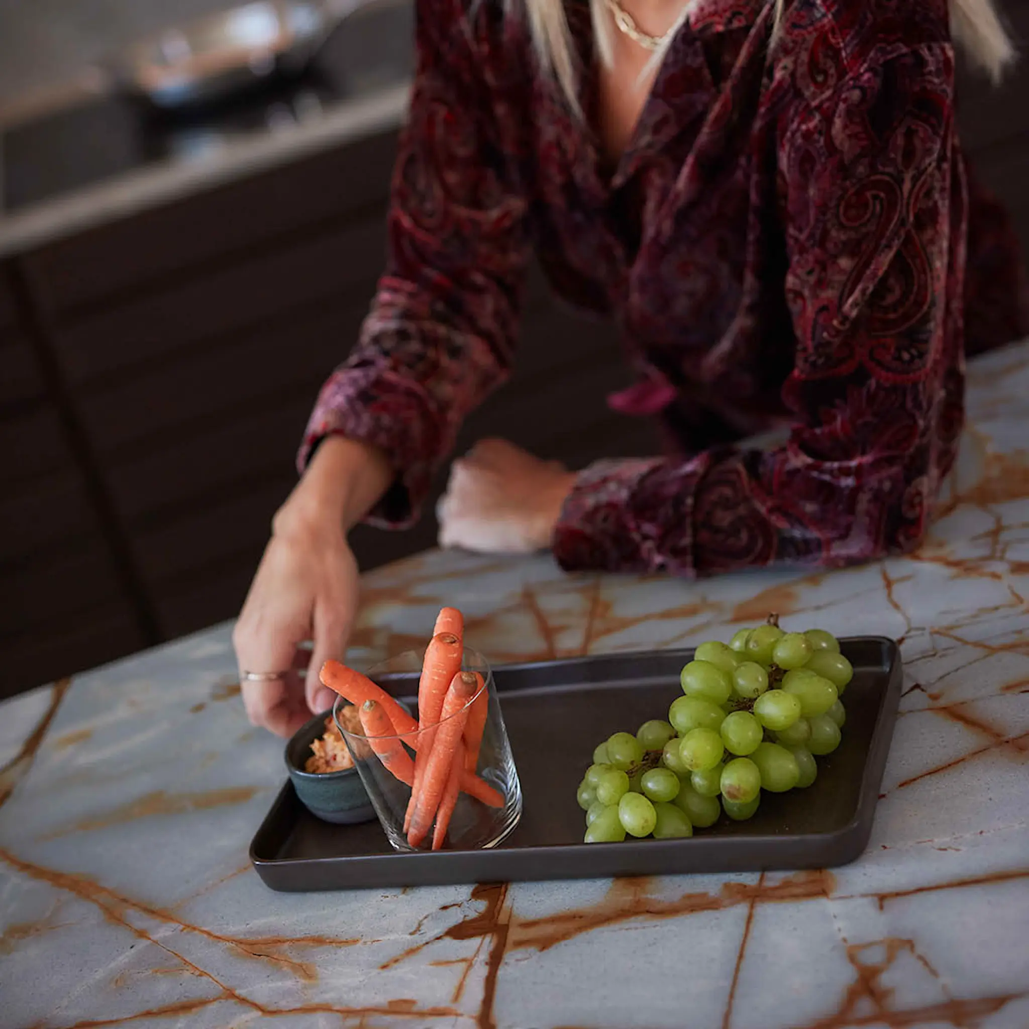 Aida Raw Vati 34x18 cm Northern Green